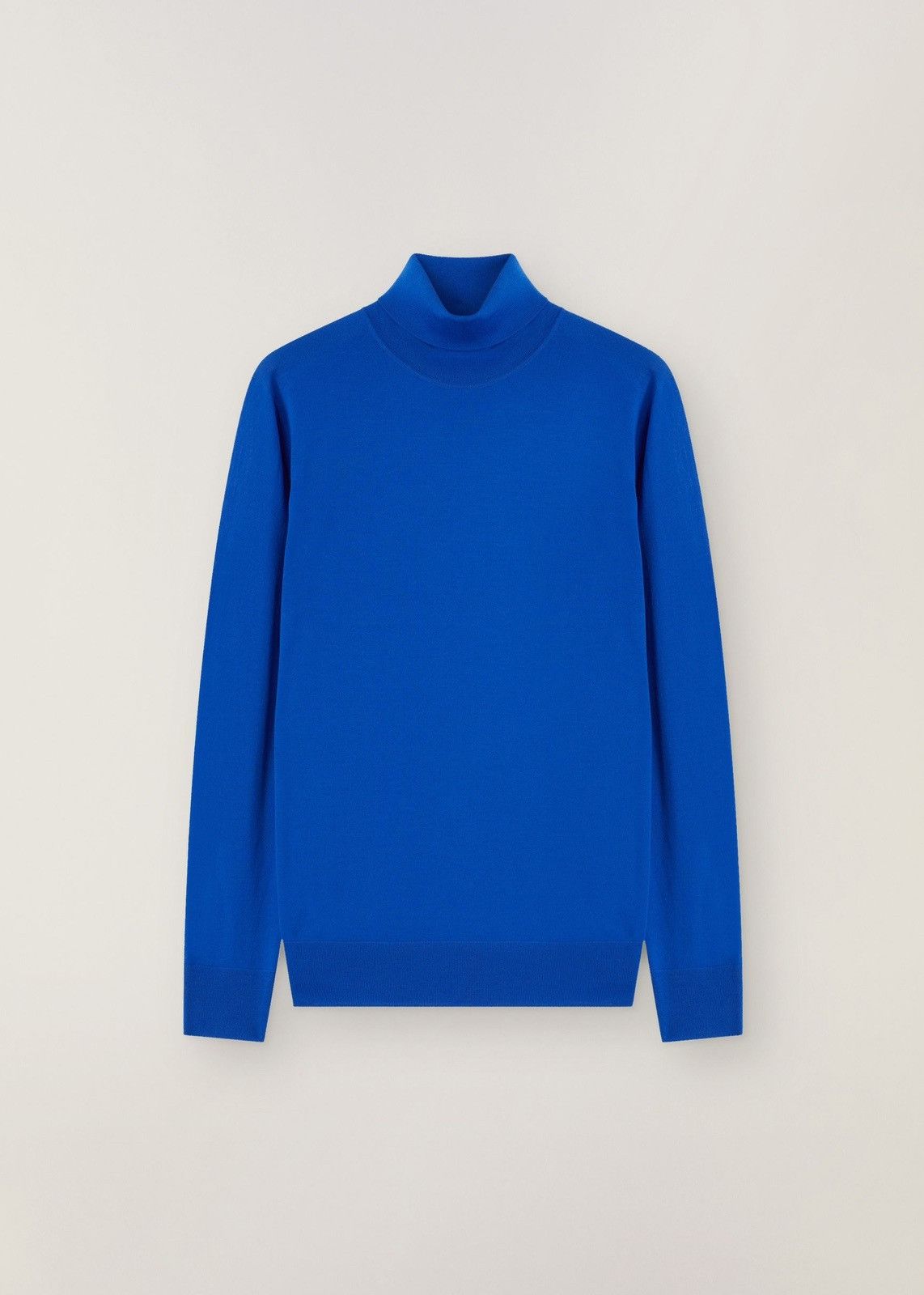 image of Loro Piana O1Loc1C0124 Turtleneck Sweatshirt In Blue, Men's (Size Large)