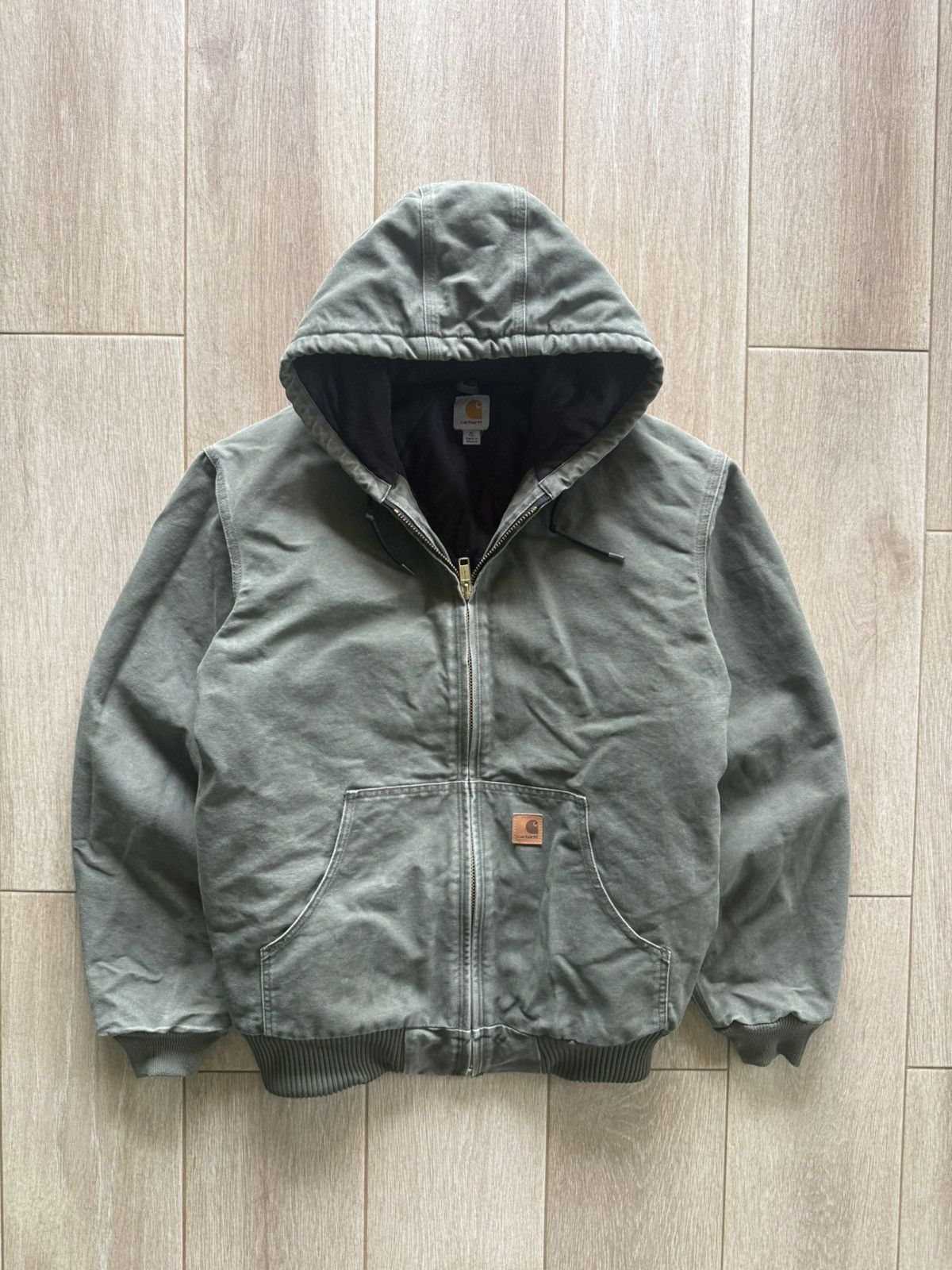 Carhartt J130 ARG Carhartt Jacket Size US XL / EU 56 / 4 - 2 Thumbnail