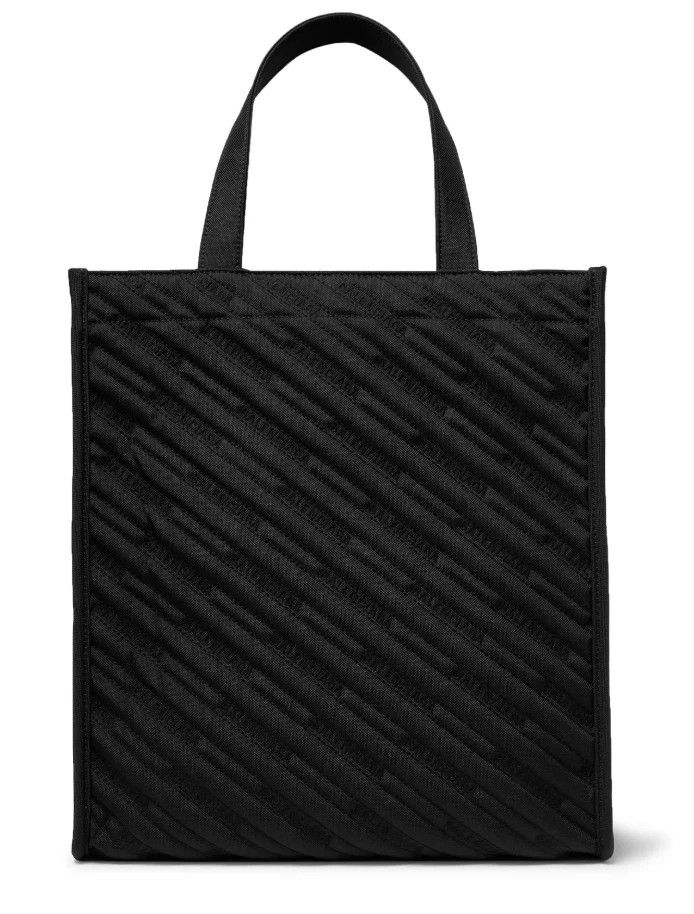 Balenciaga Balenciaga canvas quilted tote bag embroidered logo Size ONE SIZE - 4 Thumbnail