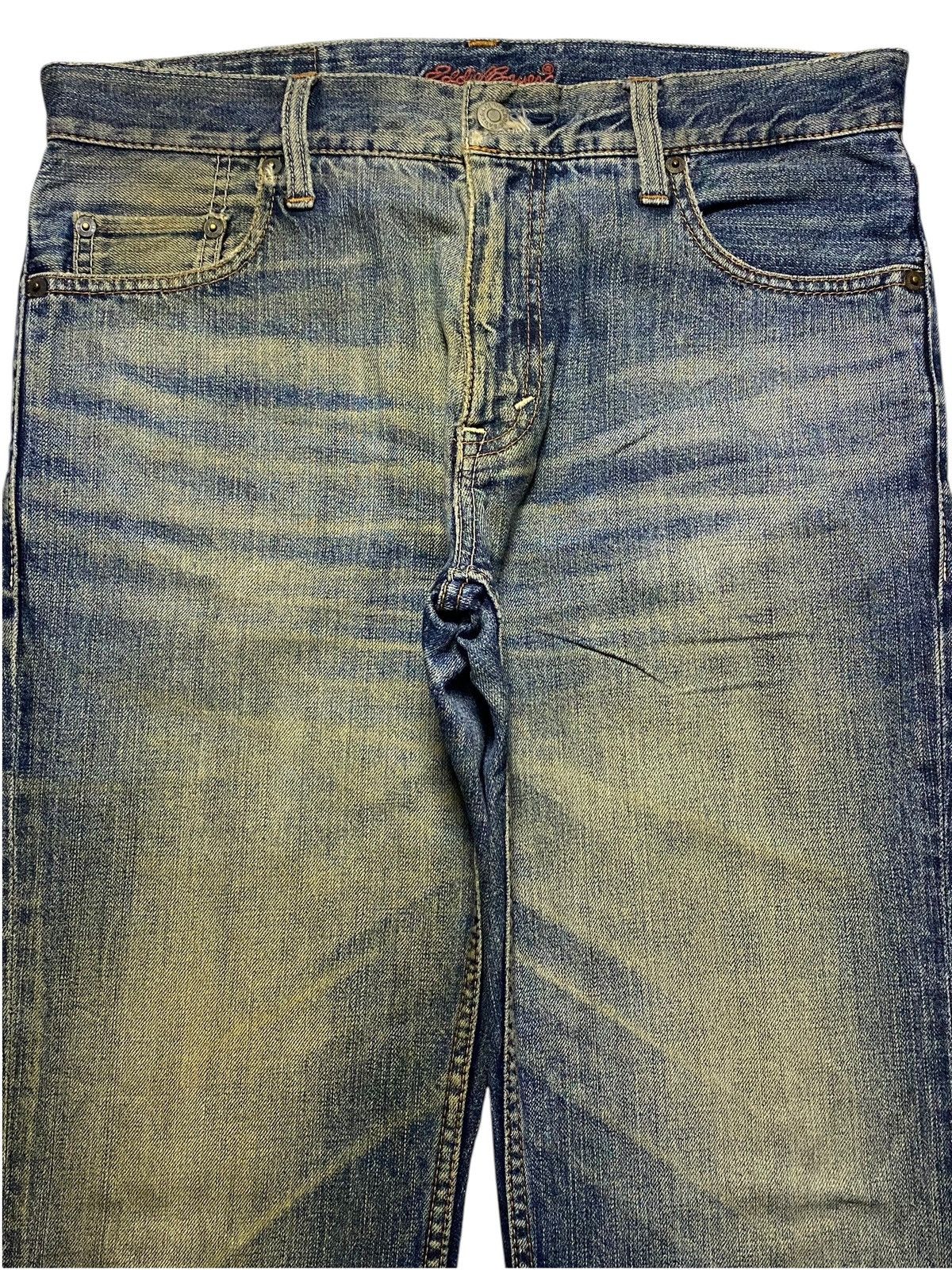 Eddie Bauer Vintage Eddie Bauer Premium Mud Wash Distressed Loose Jeans Size US 32 / EU 48 - 3 Thumbnail