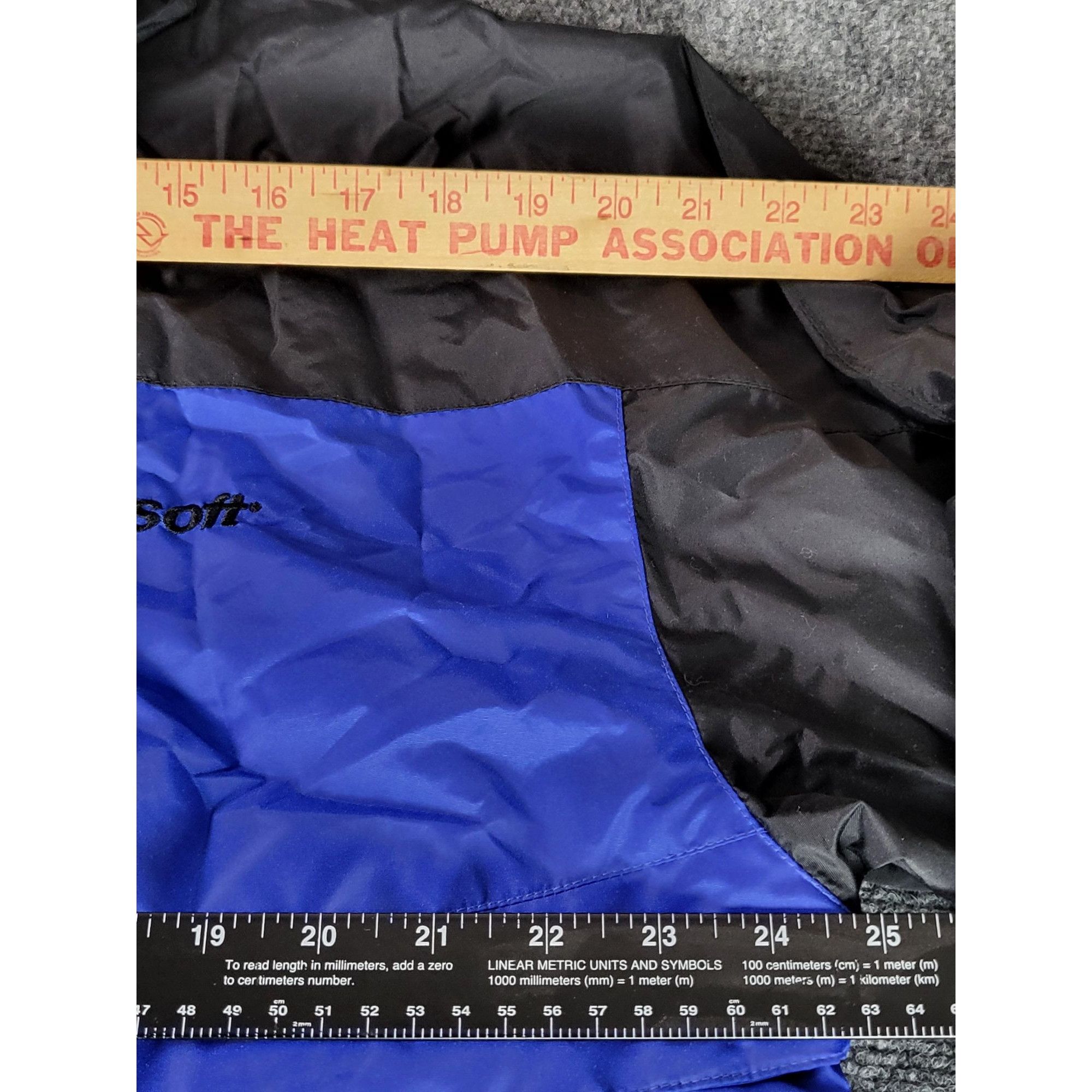 Microsoft Microsoft Rivers End Dry Wear Jacket Men Sz L Blue Black Wat Size US L / EU 52-54 / 3 - 5 Thumbnail