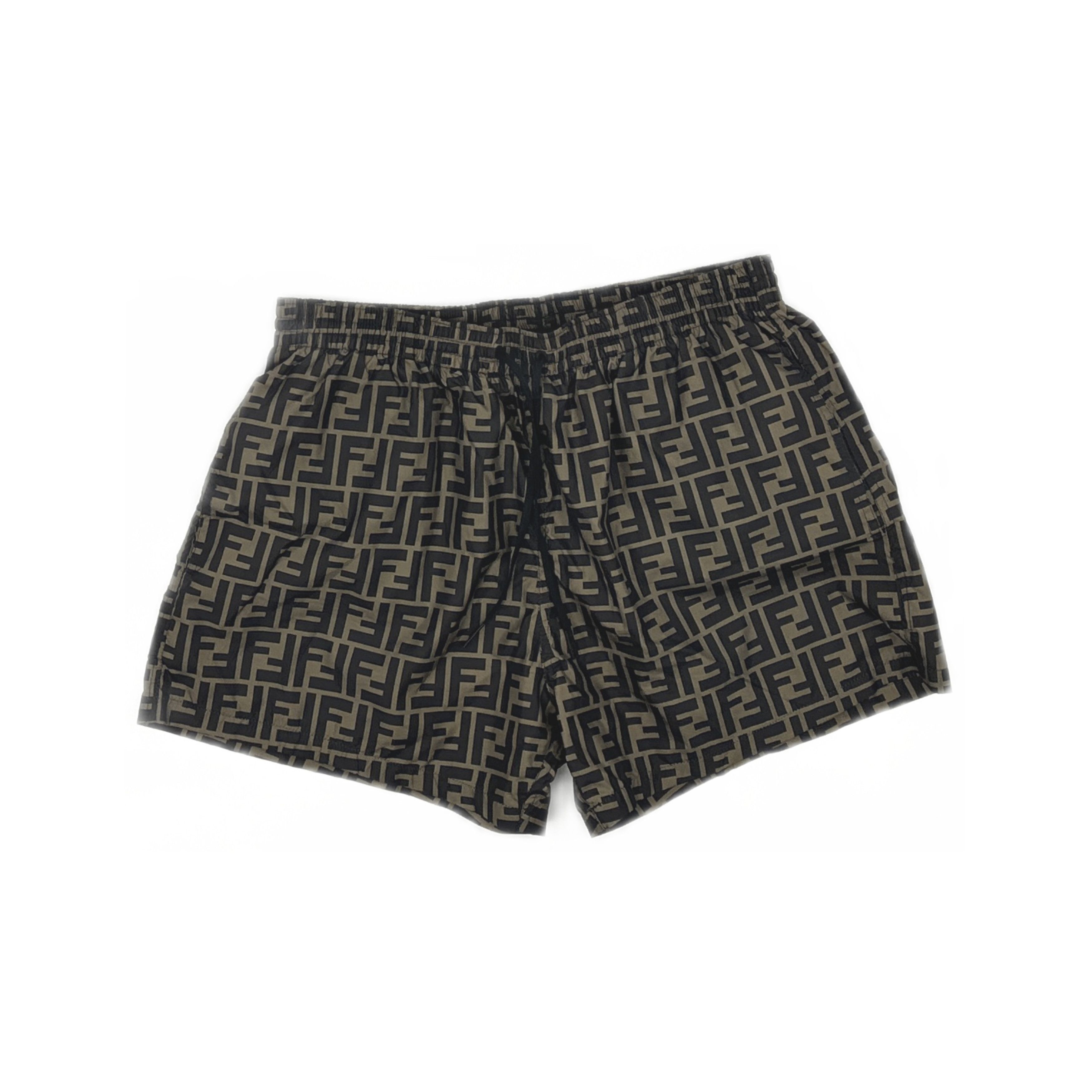 Fendi Fendi FF Monogram Logo Casual Shorts Size 50 Size US 34 / EU 50 - 1 Thumbnail