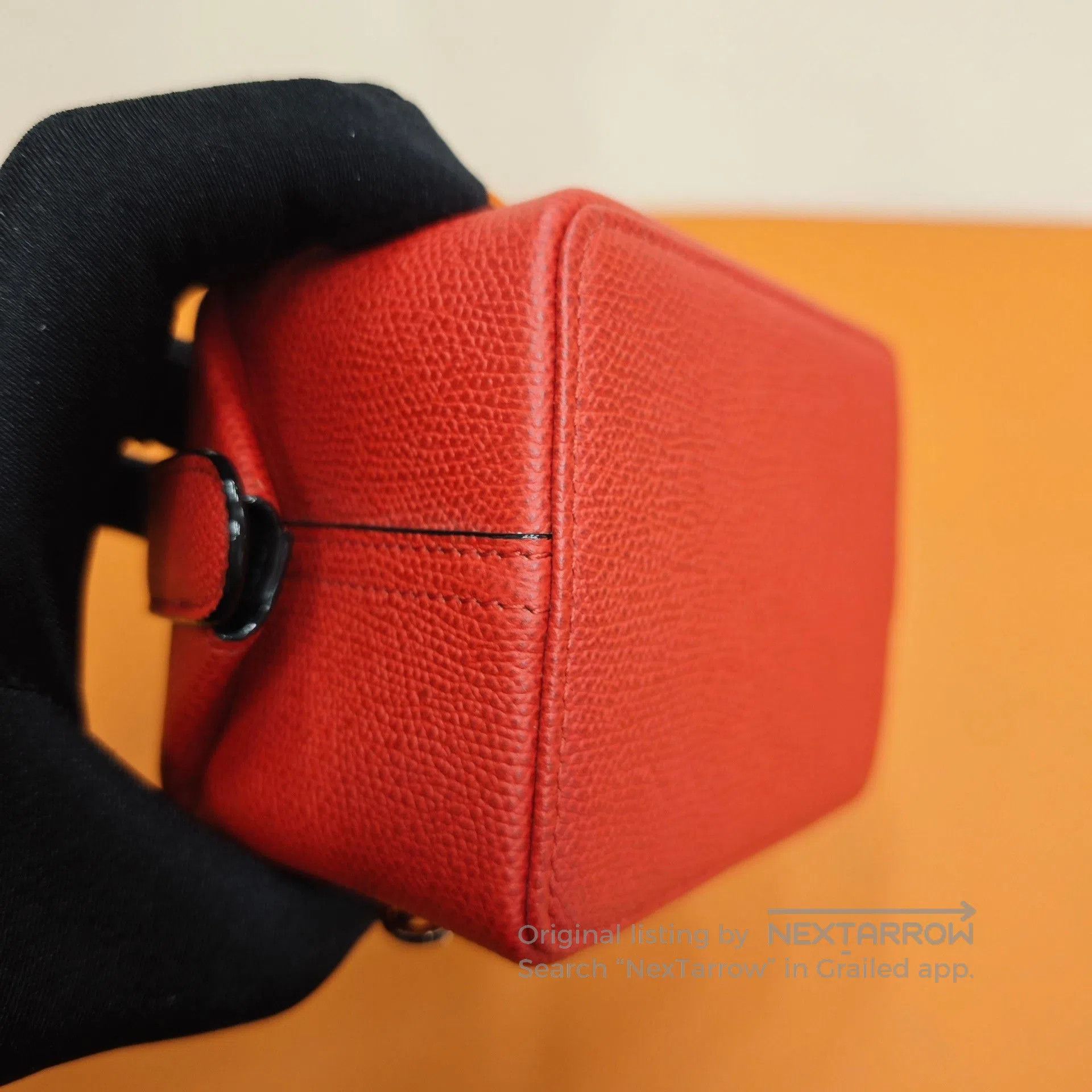 Valextra Valextra Tric Trac Red Crossbody Chain Bag. Size ONE SIZE - 2 Thumbnail