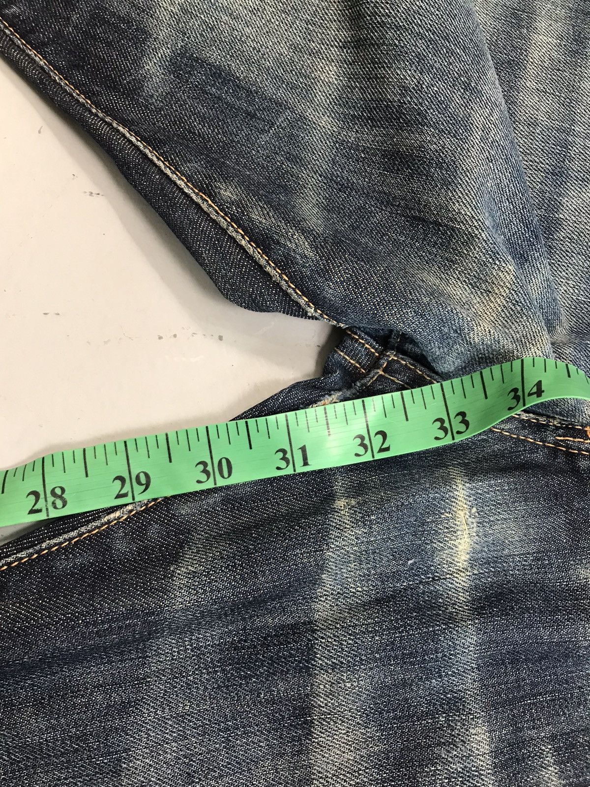 Ed Hardy Vintage Edhardy SpellOut printed denim Size US 34 / EU 50 - 11 Thumbnail