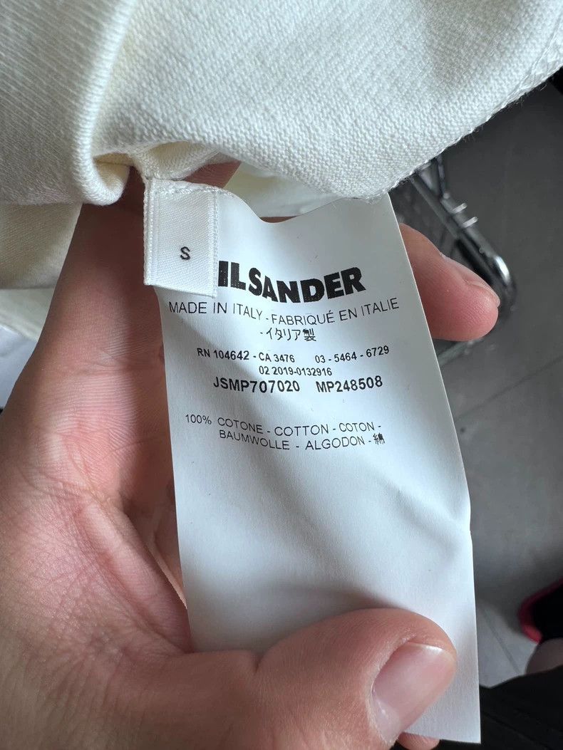 Jil Sander Jil Sander Short Sleeve T-Shirt Size S / US 4 / IT 40 - 3 Thumbnail