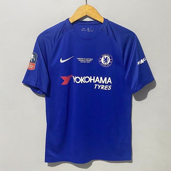 Chelsea Soccer × Nike Chelsea Final Baku 2019 Jersey Eden Hazard
