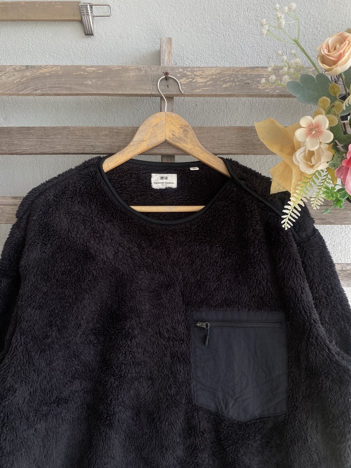 Engineered Garments × Uniqlo Uniqlo X White Mountaineering Sherpa Pile Sweatshirt Size US XL / EU 56 / 4 - 3 Thumbnail