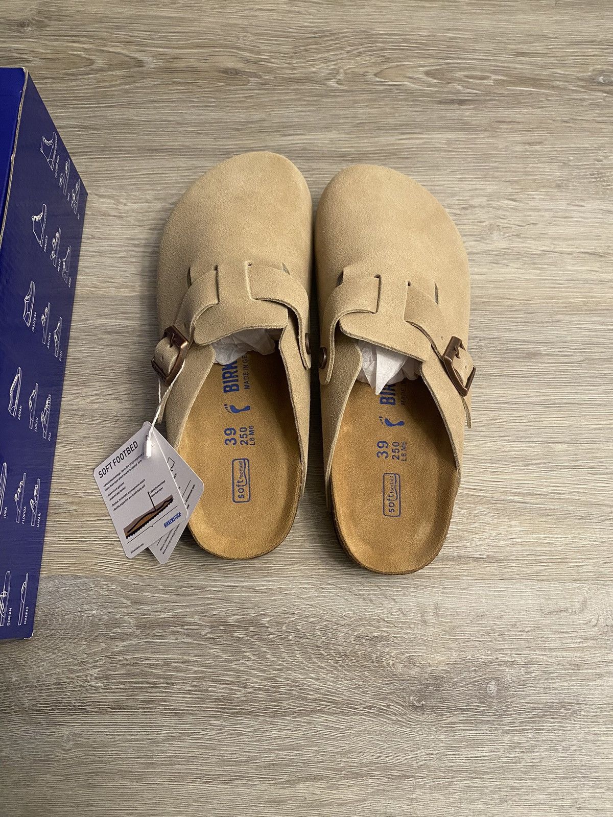 Birkenstock Birkenstock Boston Khaki EU39 Size US 8 / IT 38 - 3 Thumbnail