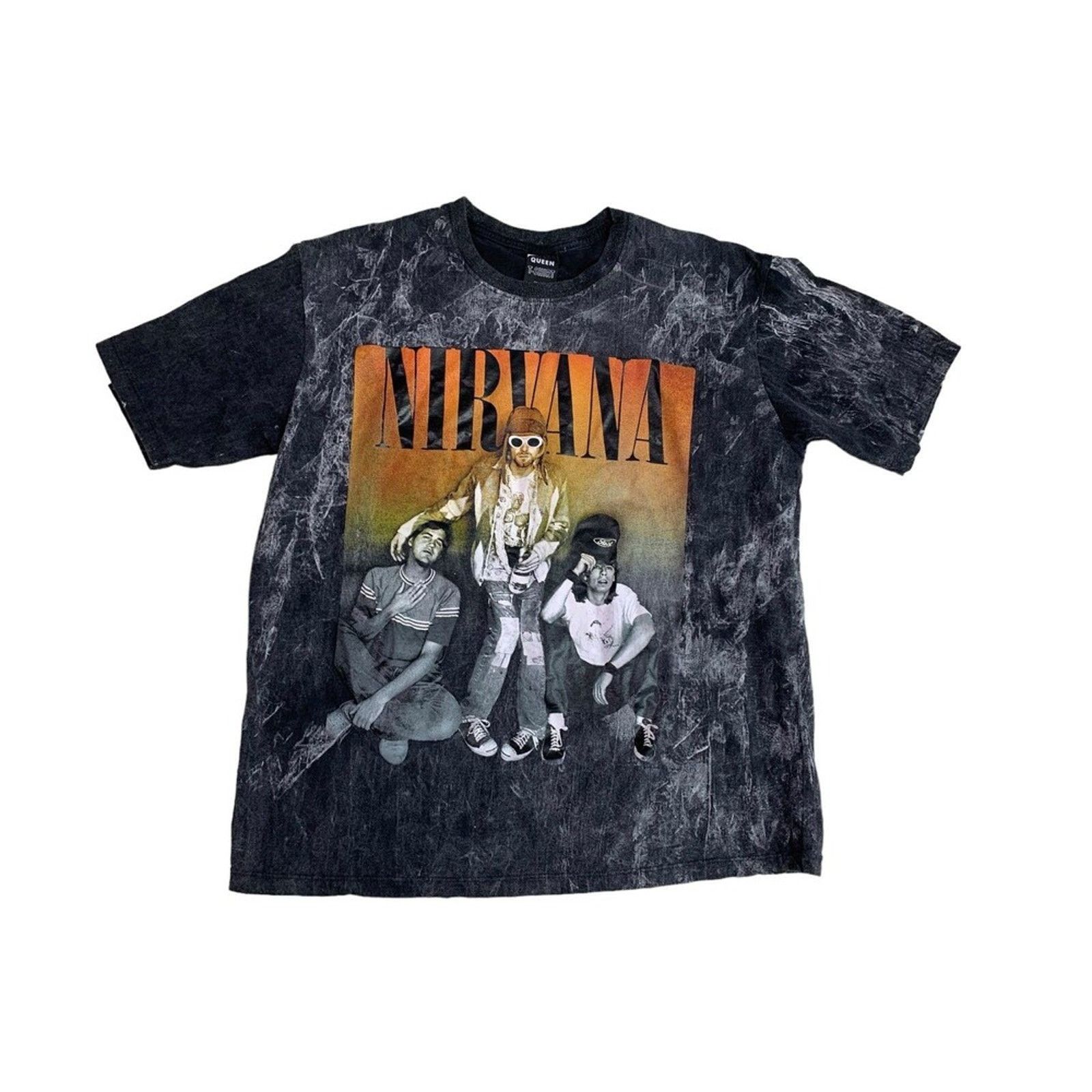 Nirvana Nirvana Queen Men's Size Large T-Shirt ORIGINAL STREET WEAR Size US L / EU 52-54 / 3 - 1 Thumbnail