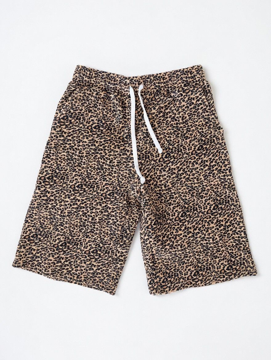 Other Azva Leopard Sweat Shorts medium Size US 32 / EU 48 - 1 Thumbnail