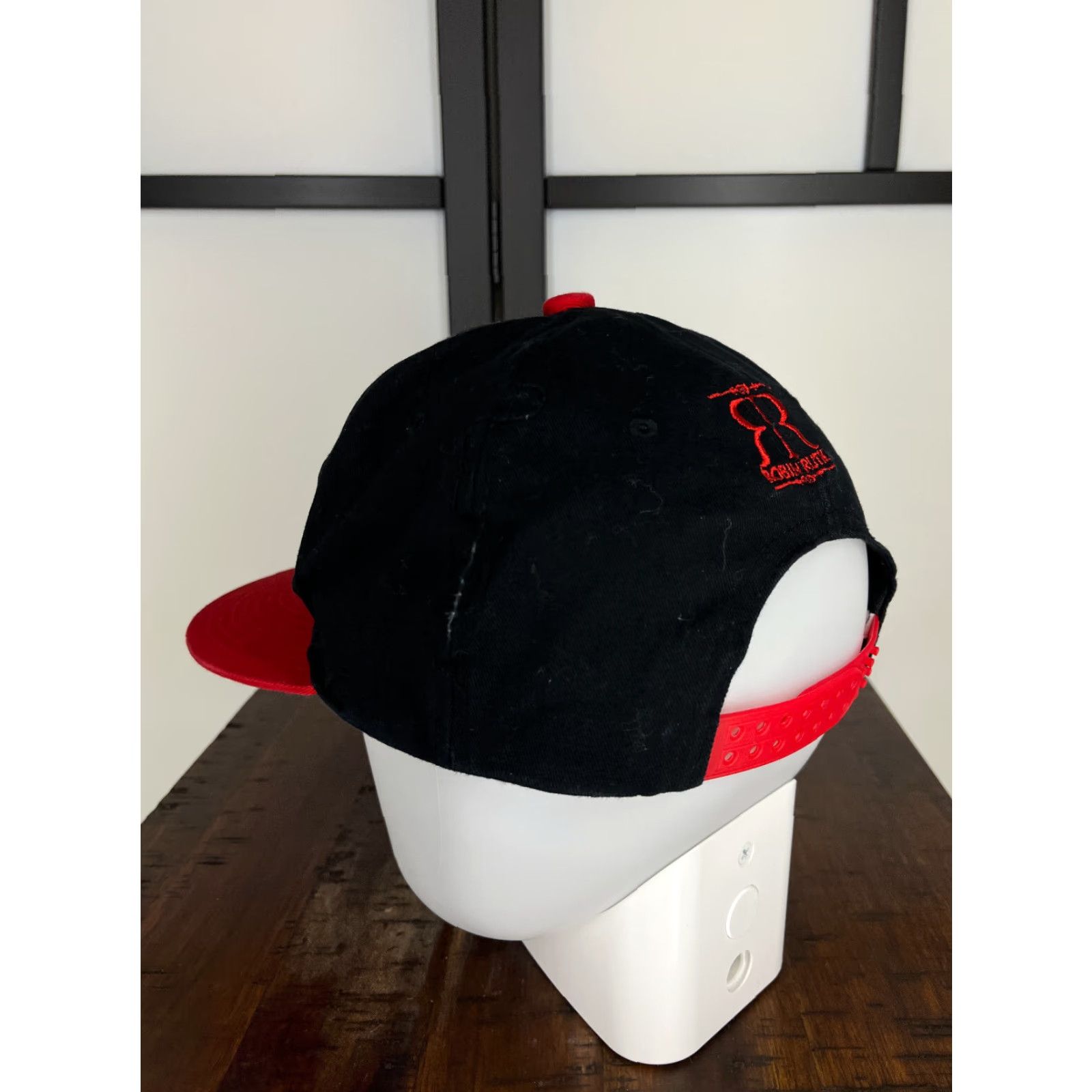 Vintage The Country Of Finland Cap Adult Red Black Cotton Limited Edition Size ONE SIZE - 5 Thumbnail