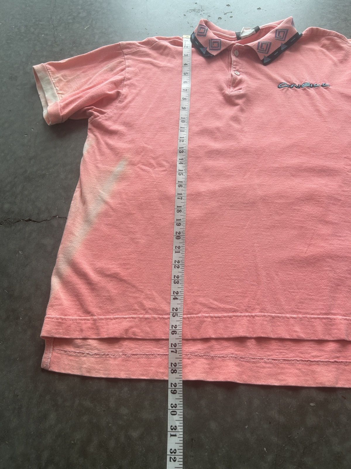 O'Neill × Vintage Vintage 90s O’Neill Surf Polo Shirt Embroidered Logo Size US L / EU 52-54 / 3 - 12 Thumbnail