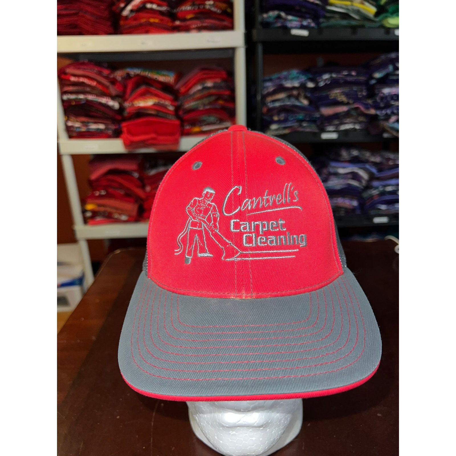 Pacific and Co. Carpet Cleaning Hat Cantrells Cap Headwear Red Size ONE SIZE - 1 Thumbnail