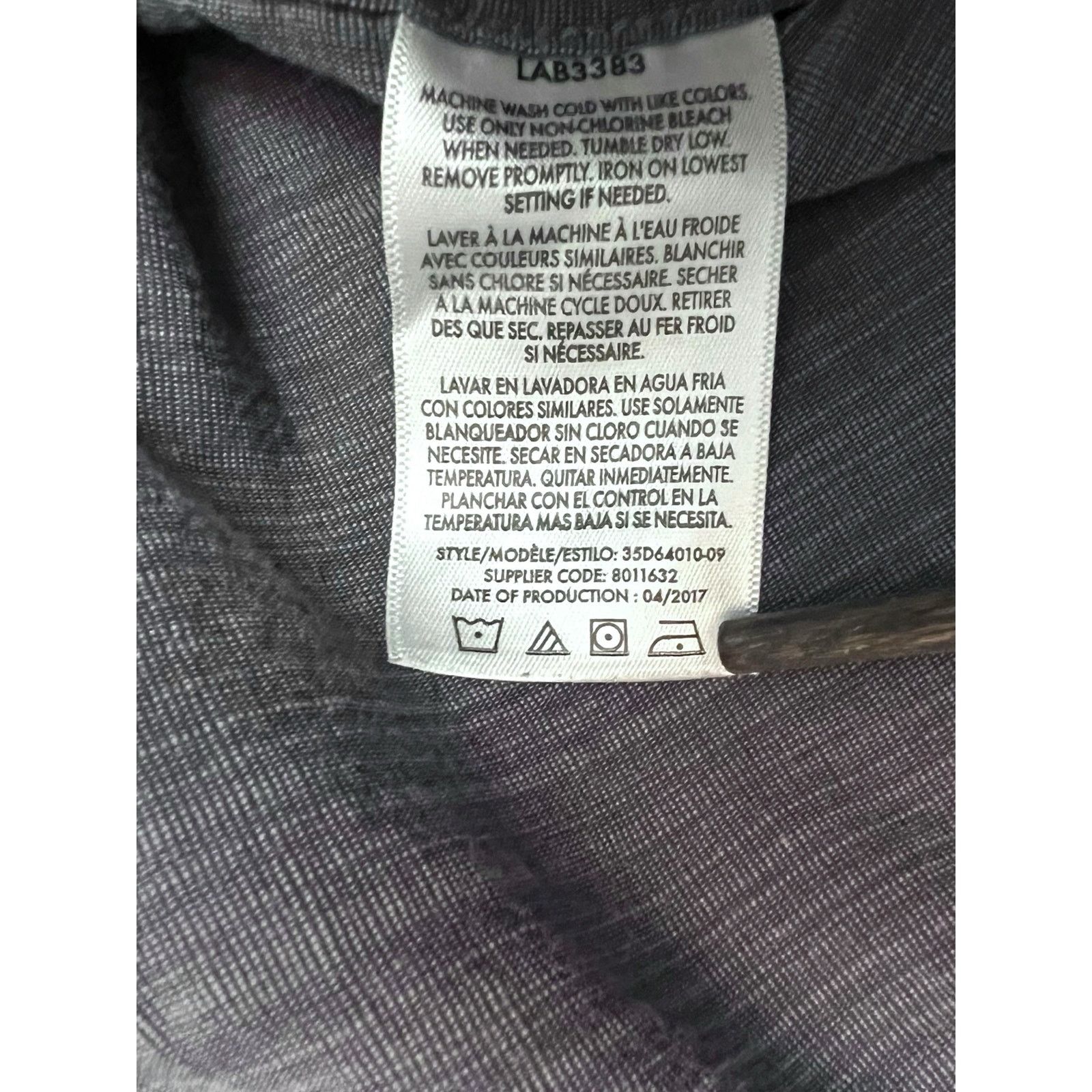 Calvin Klein Calvin Klein Jeans Men’s XL Long Sleeve Button-Up Shirt Gray Size US XL / EU 56 / 4 - 8 Thumbnail