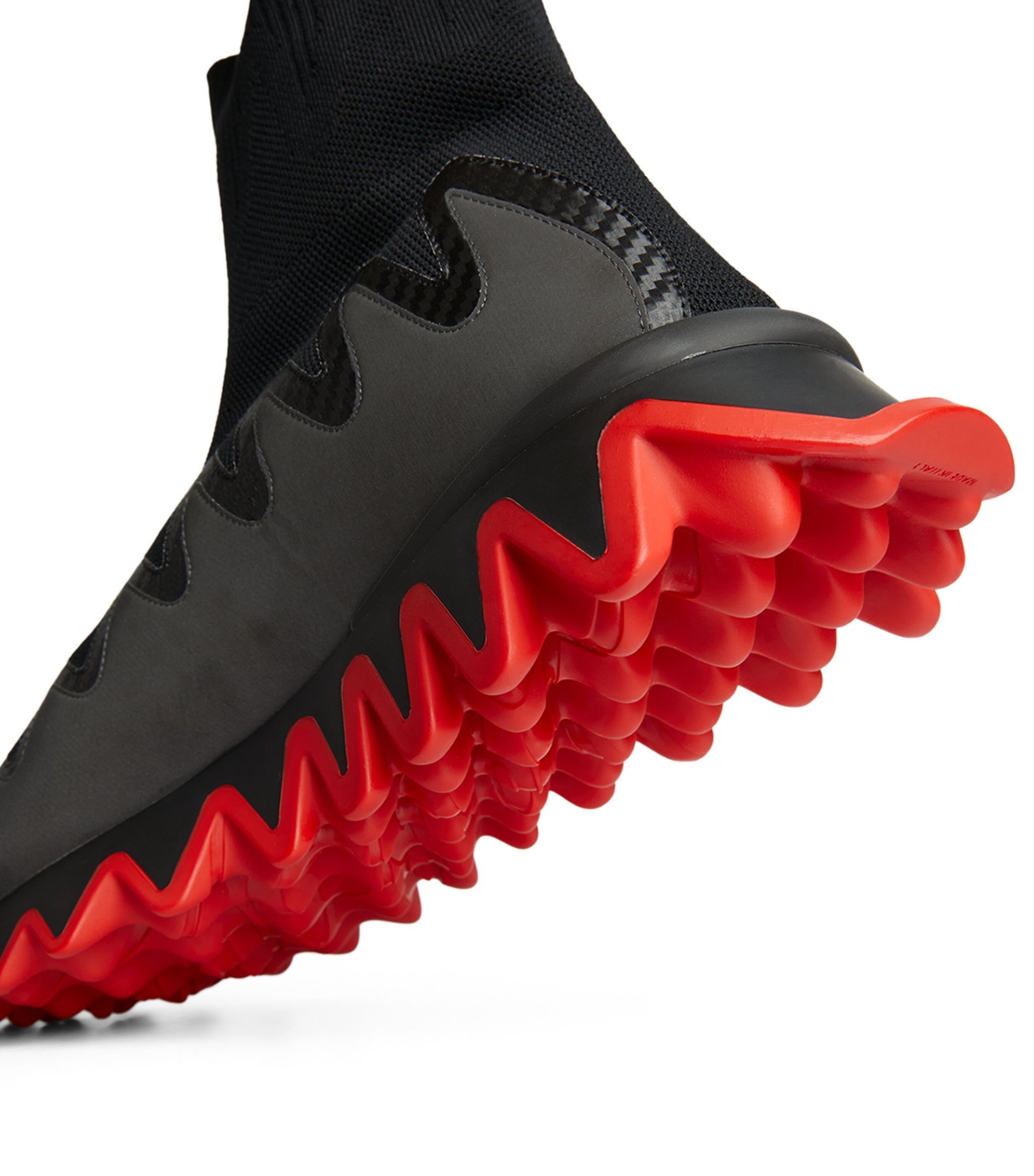 Christian Louboutin o1bcso1str1024 Sneaker in Black Size US 8 / EU 41 - 4 Thumbnail