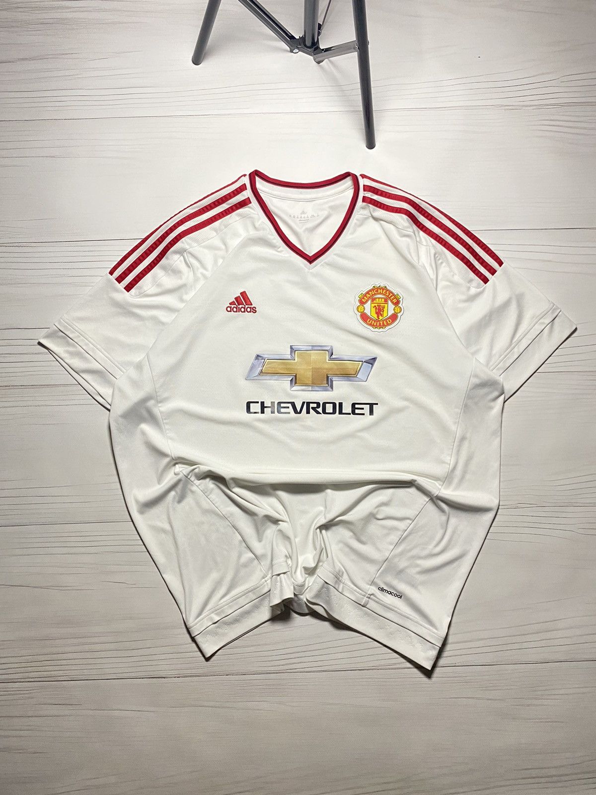 Adidas × Vintage Manchester United 2015/16 Away Football Shirt Jersey Size US XXL / EU 58 / 5 - 1 Thumbnail