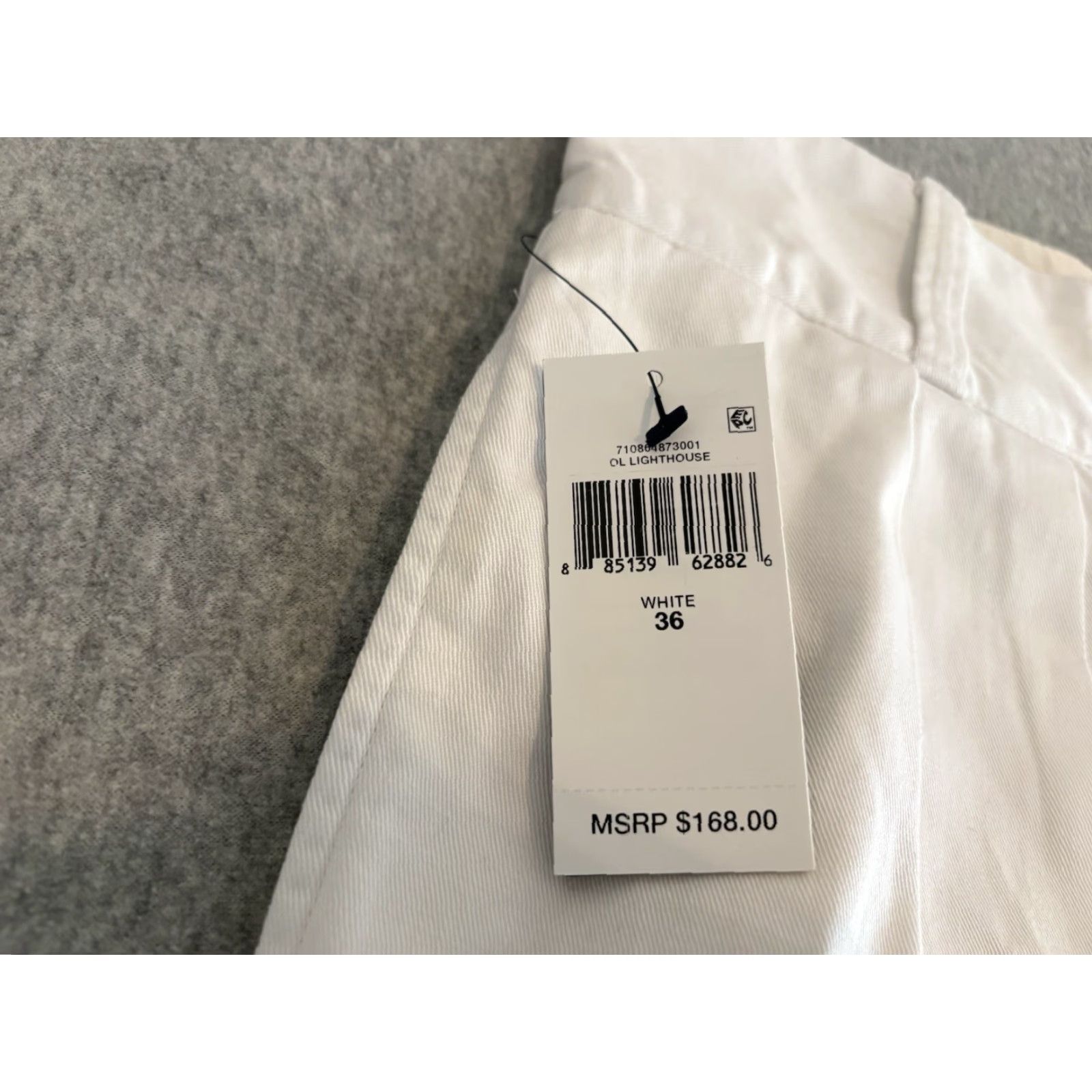 Polo Ralph Lauren Polo Ralph Lauren Chino Shorts White Relaxed Fit Size 36 NWT Size US M / EU 48-50 / 2 - 2 Thumbnail
