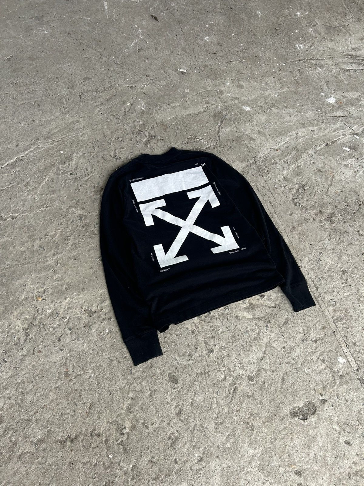 Off-White Off-White “Vampire Kiss” Impressionism Arrows LongSleeve Size US S / EU 44-46 / 1 - 8 Thumbnail