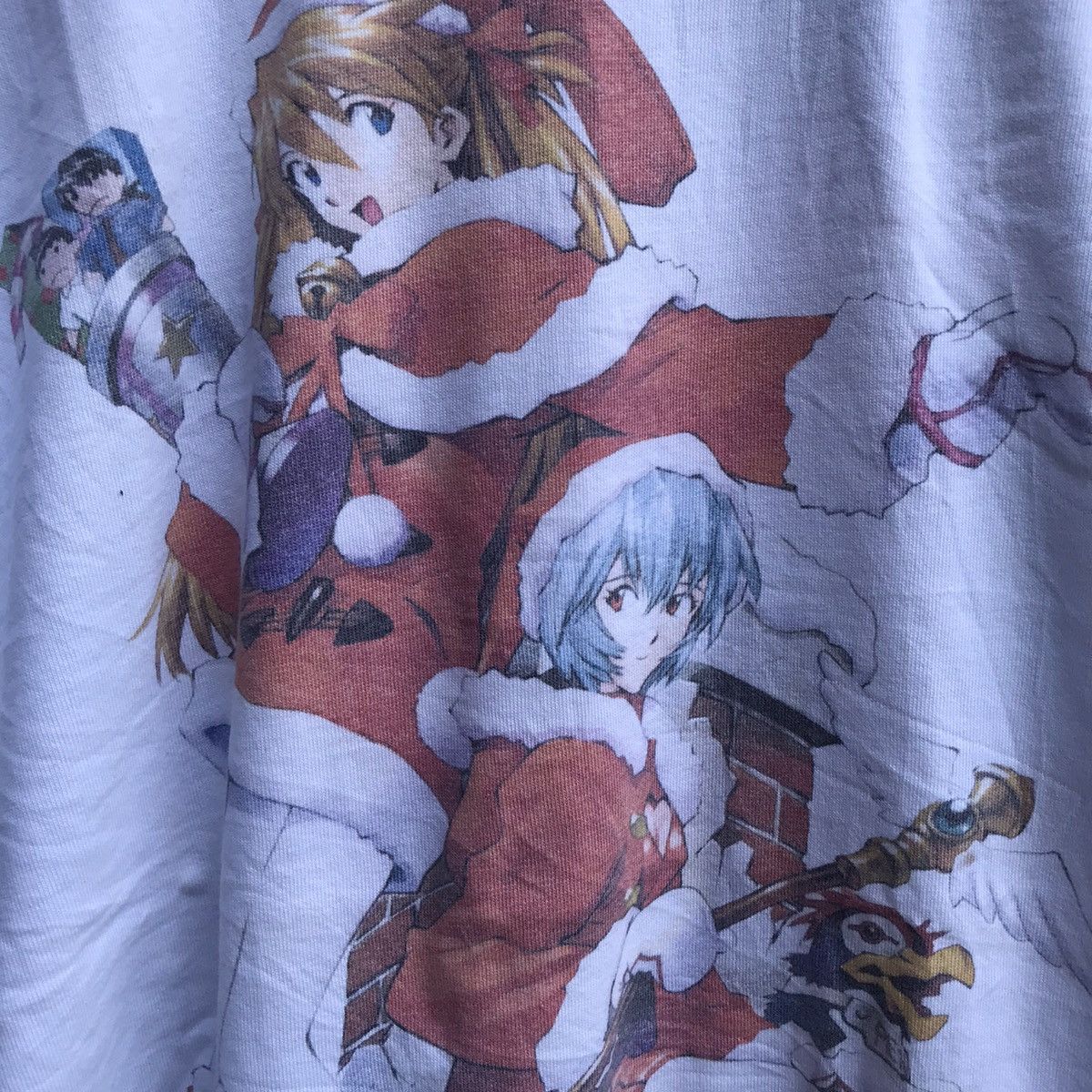 Anime NERV Evangelion christmas edition tee anime manga cospa Size US M / EU 48-50 / 2 - 3 Thumbnail