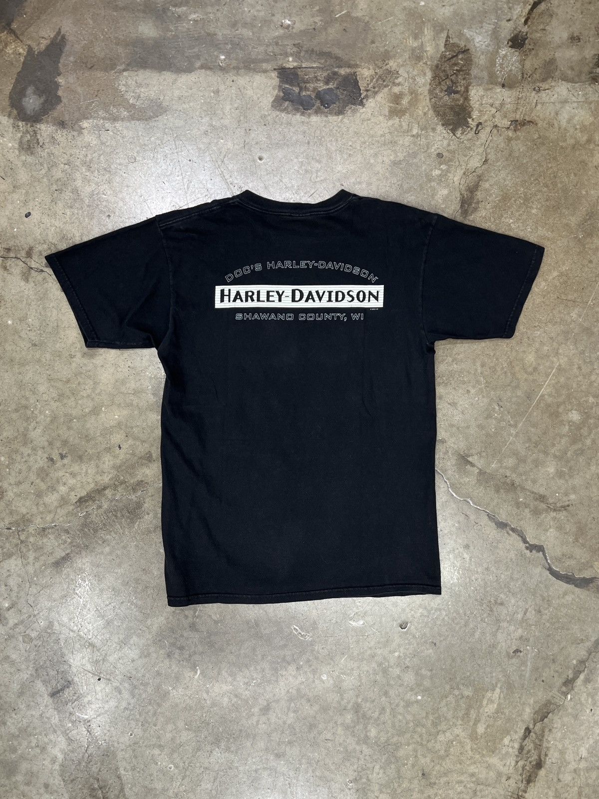 Harley Davidson Vintage 2000 Harley Davidson Nature Wisconsin Tee Large Size US L / EU 52-54 / 3 - 5 Thumbnail