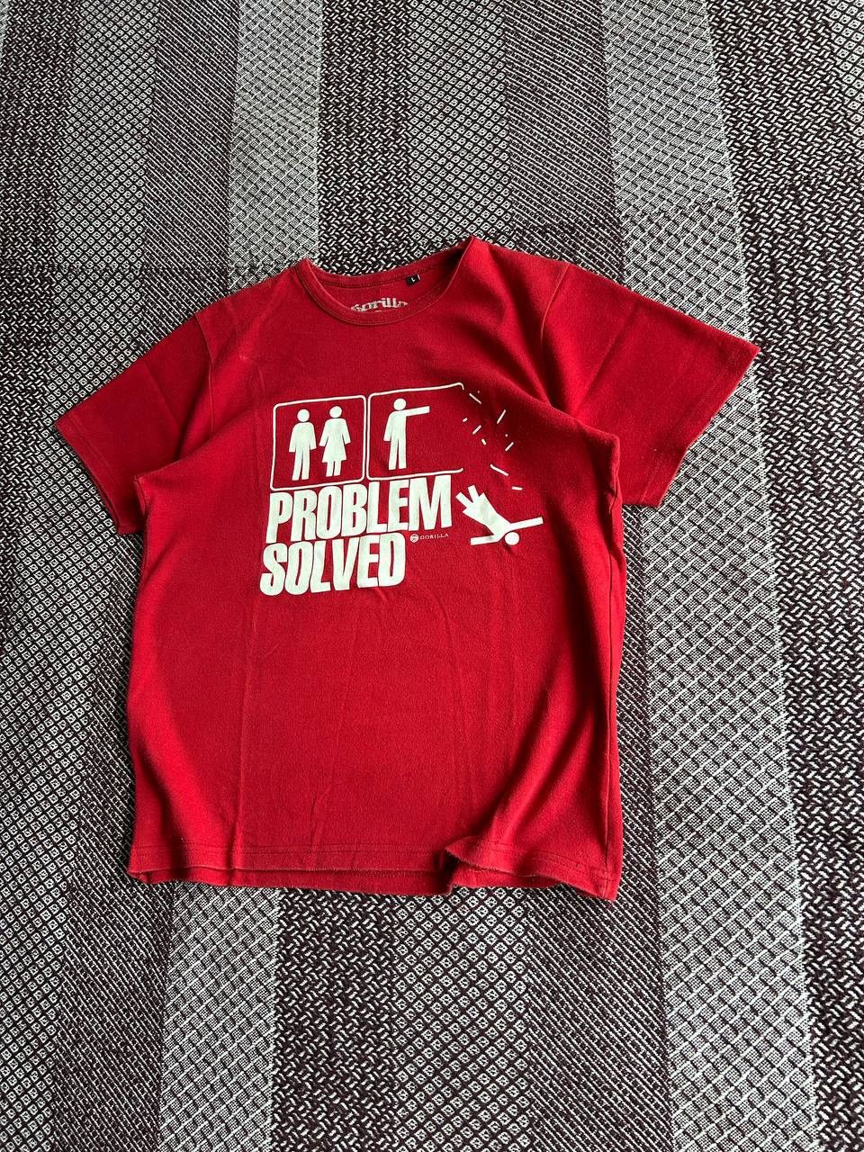Vintage Vintage Problem Solved Women’s T-shirt Y2K Style Size L / US 10 / IT 46 - 3 Thumbnail