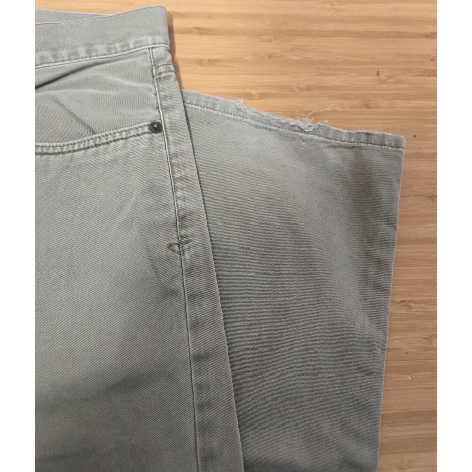 Polo Ralph Lauren Polo Ralph Lauren Jeans Mens 35x32 Sage Green Five Pocket Straight Leg Denim RL Size US S / EU 44-46 / 1 - 5 Thumbnail