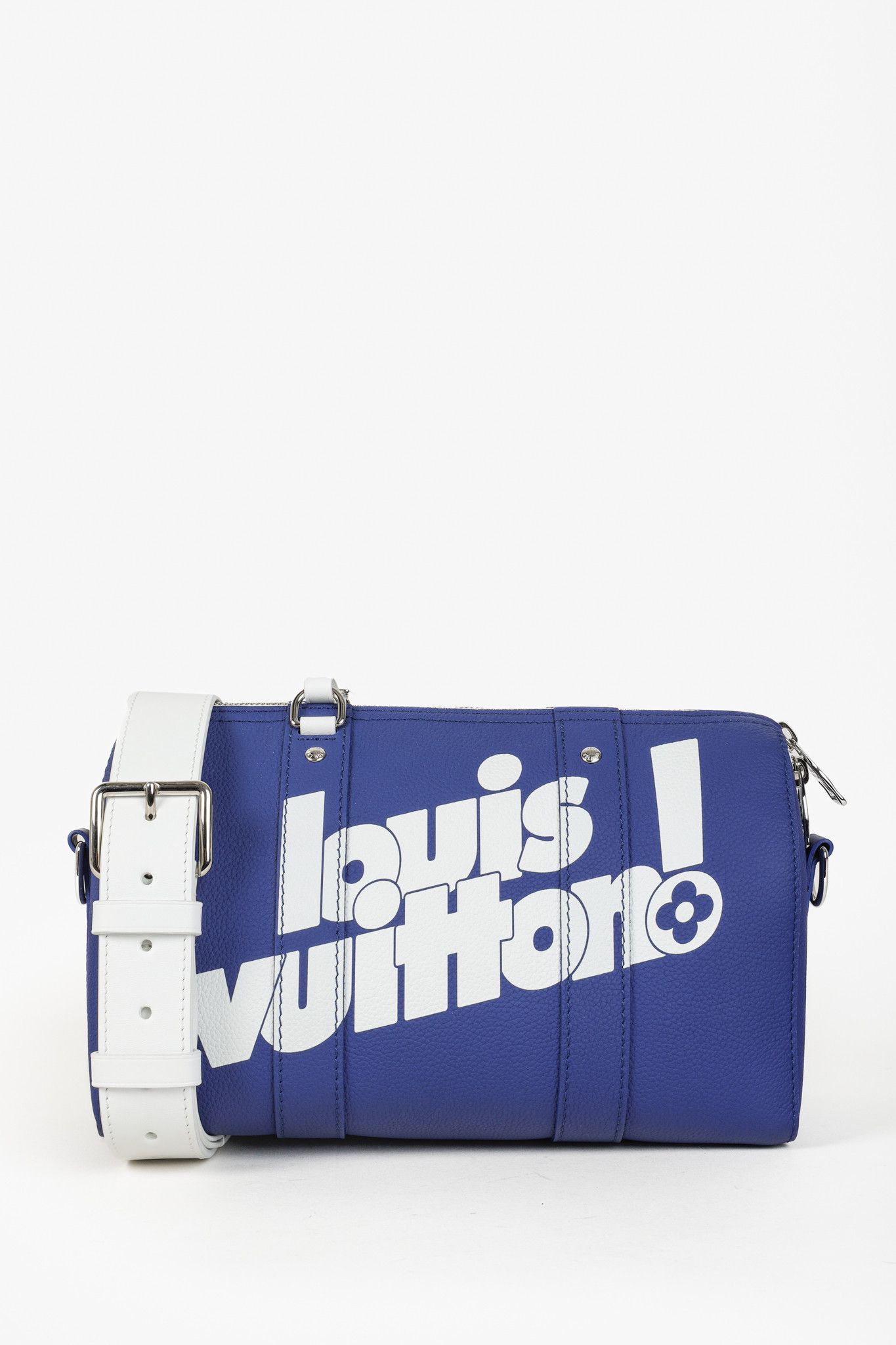 Louis Vuitton Louis Vuitton 2021 City Keepall Everyday Blue Crossbody Size 28 - 1 Thumbnail