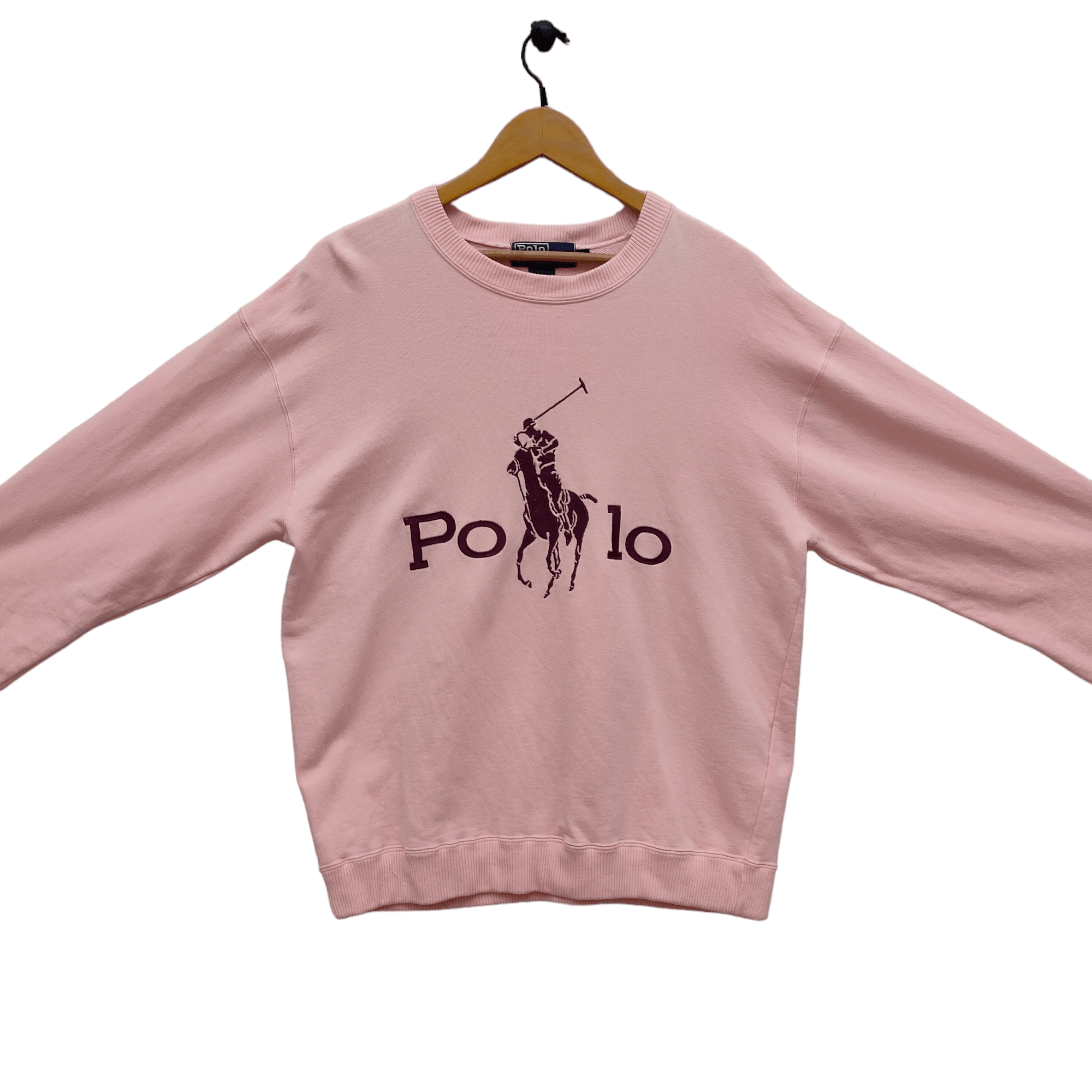 Polo Ralph Lauren × Vintage 90s Polo Ralph Lauren Crewneck embroidery Size US M / EU 48-50 / 2 - 2 Thumbnail