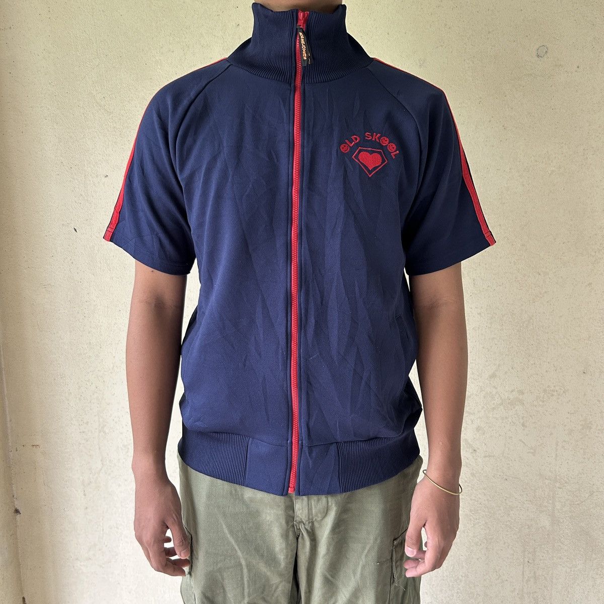 Japanese Brand × Vintage 1990s Super Lovers - Old Skool Jacket Size US M / EU 48-50 / 2 - 2 Thumbnail