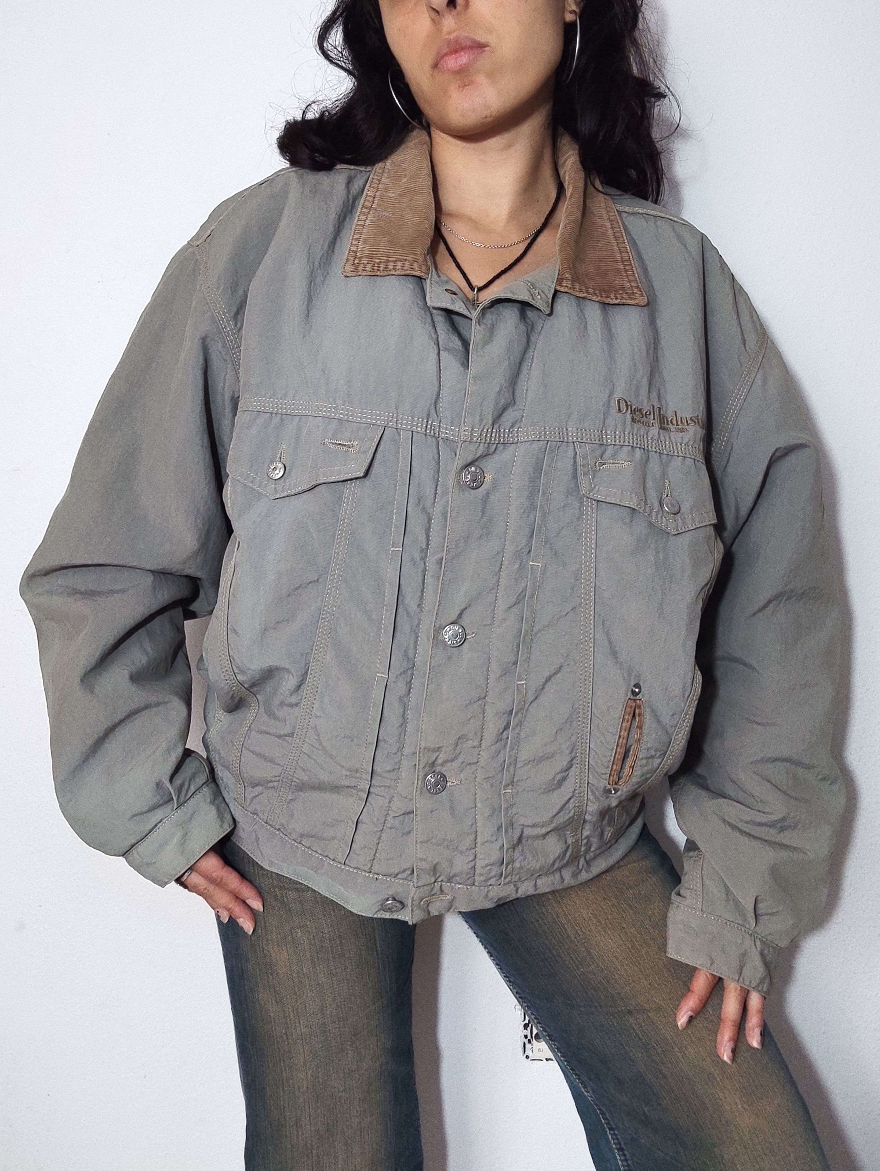 Diesel Vintage Diesel Jacket with Sherpa Lining Size M / US 6-8 / IT 42-44 - 1 Thumbnail