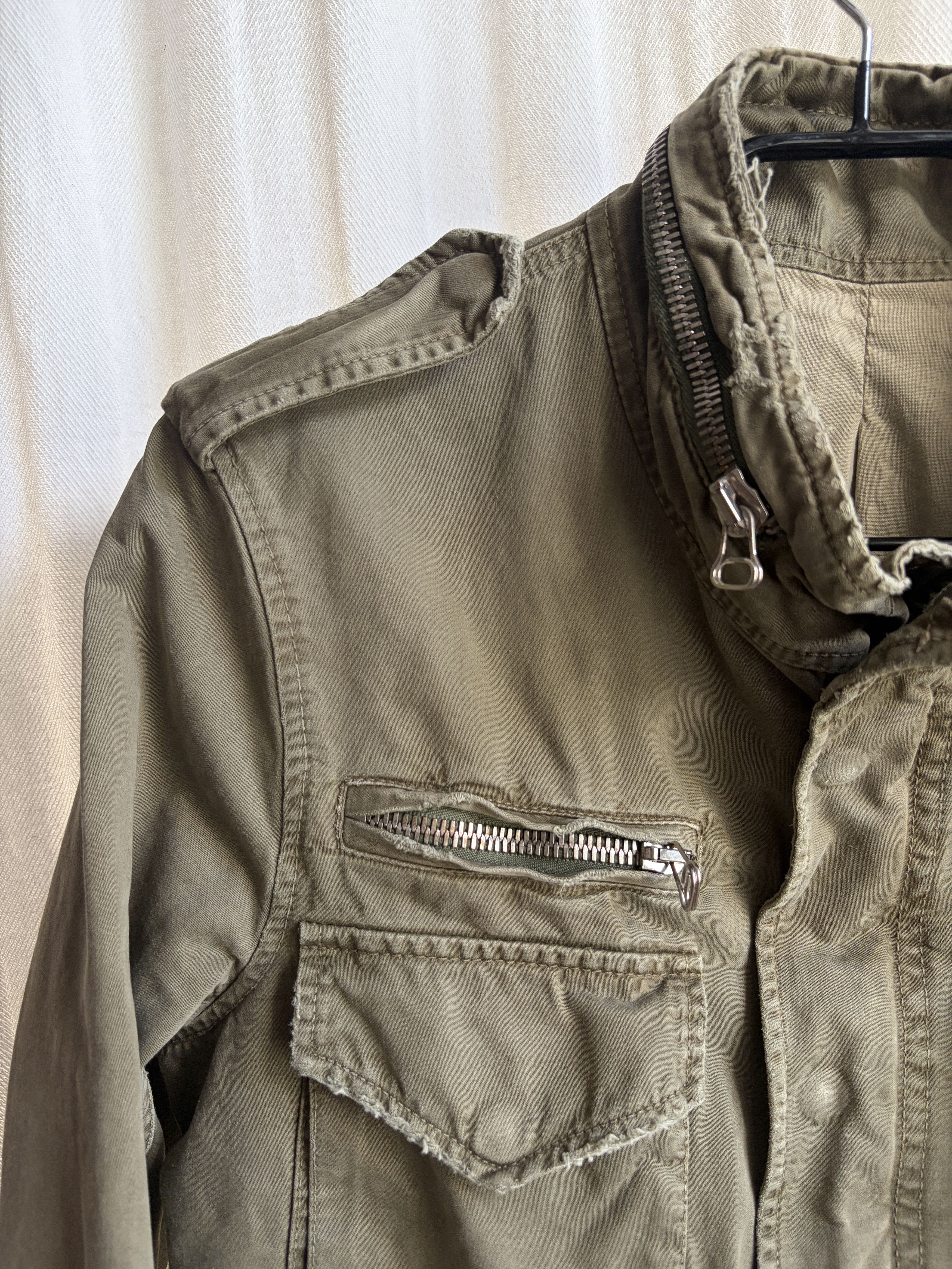 Balmain SS11 Distressed M65 Military Parka Size US M / EU 48-50 / 2 - 3 Thumbnail