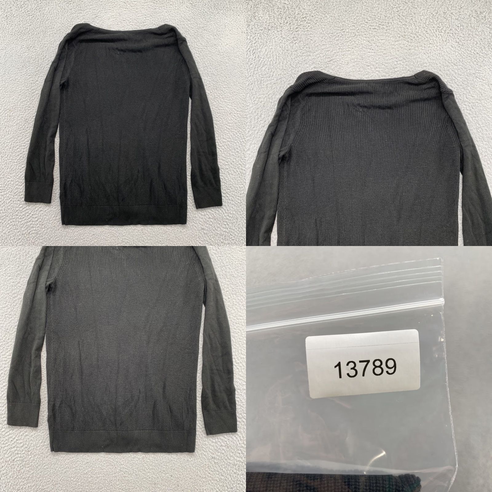 Banana Republic Banana Republic Black Knit Sweater Women’s Small Lightweight Pullover Long Sleeve, Size S, Regular, Knit, Womens, black Size S / US 4 / IT 40 - 8 Thumbnail