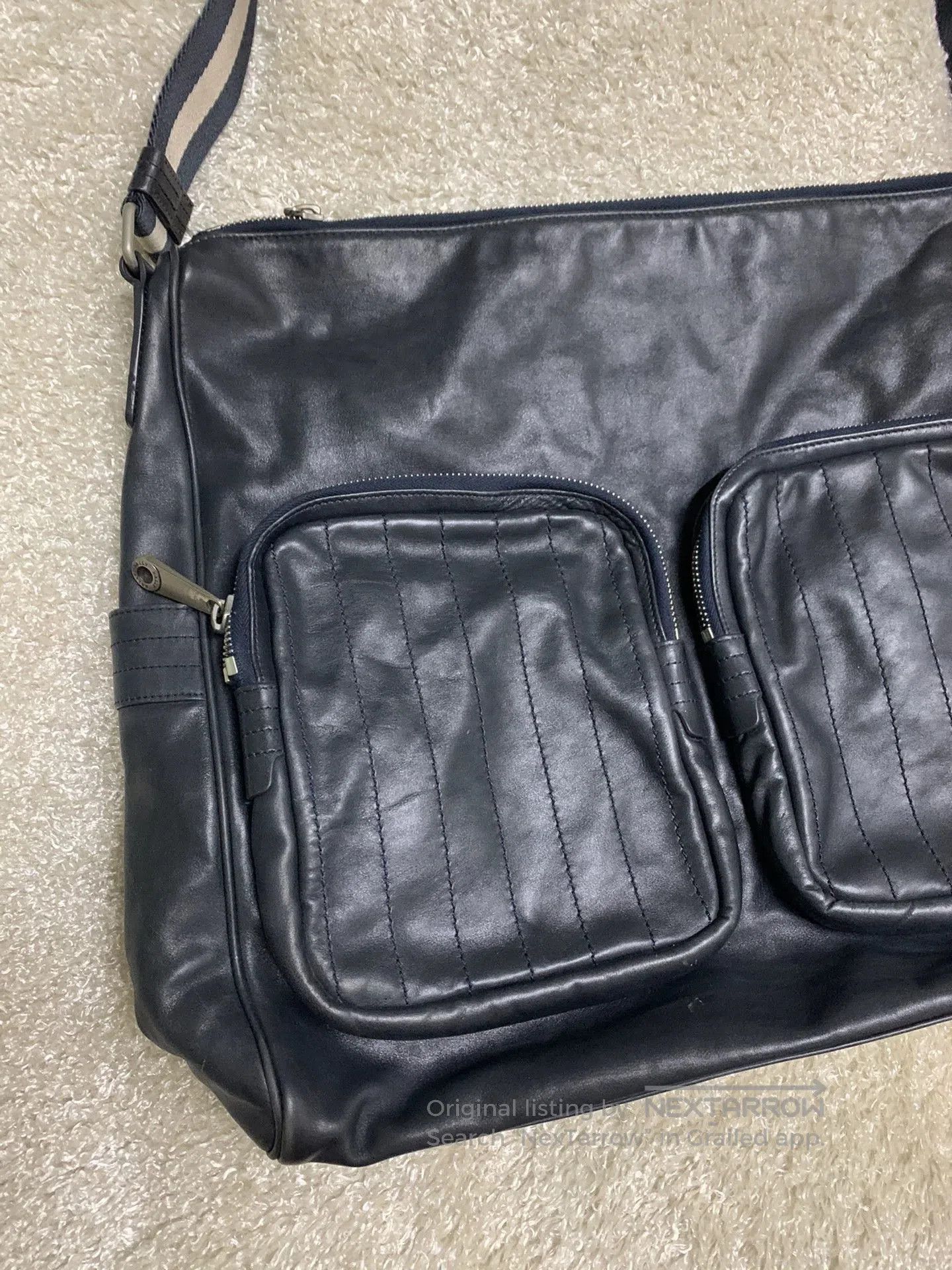 Bally Bally Men's Full Leather Large Reporter Bag. Size ONE SIZE - 2 Thumbnail