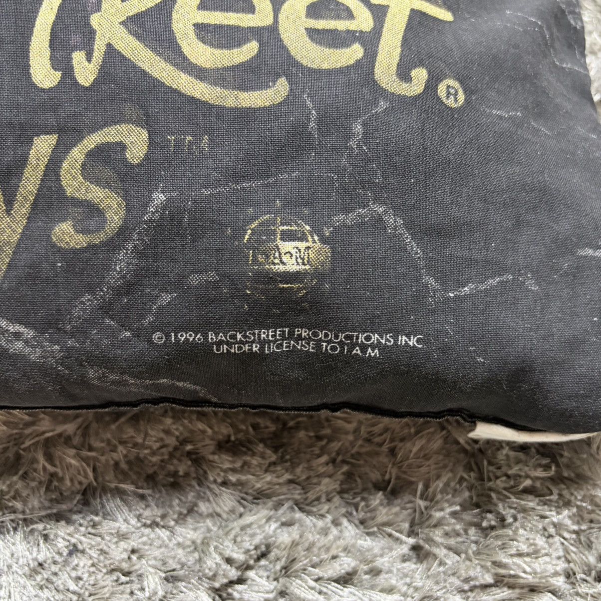 Band Tees Vintage 1996 Backstreet Boys AJ Small Decorative Pillow Band Size ONE SIZE - 2 Thumbnail
