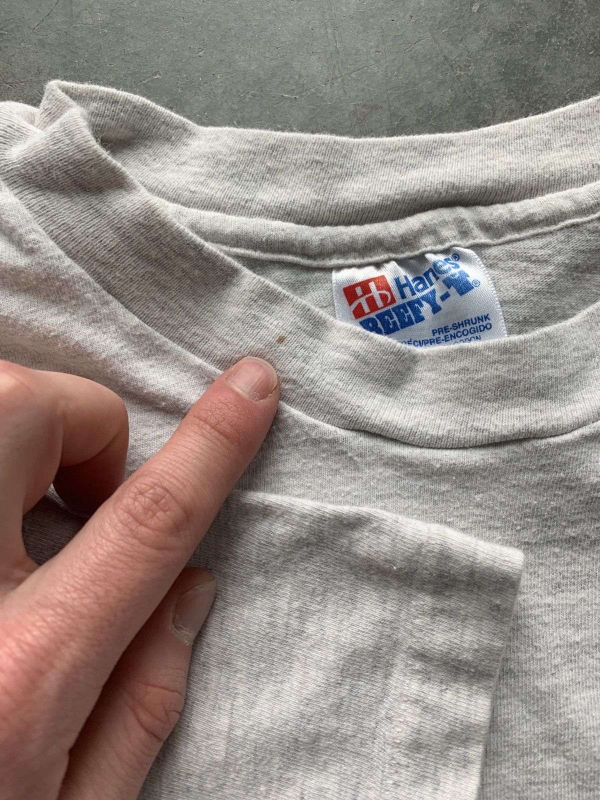 Hanes × Vintage Essential Vintage 90s Hanes Beefy Graphic Tee Roanoke Train Size US XL / EU 56 / 4 - 7 Thumbnail