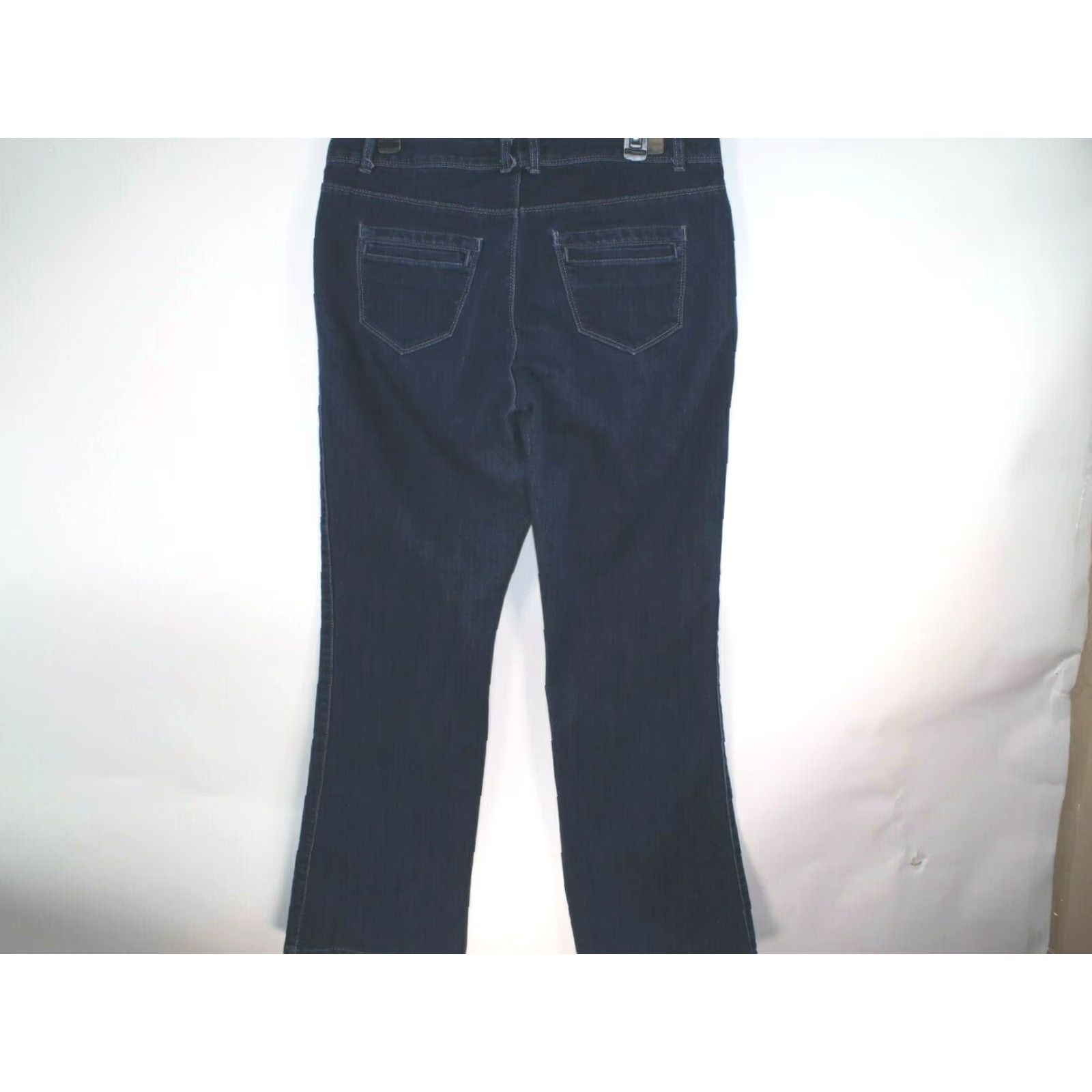 Vintage BanOLino Brooke Jeans Boots Bootcut Denim Blue 12 Adult Regular Inseam 31" Waist 34" zipper Pockets Women’s 90s Classic Style Size 34" / US 12 / IT 48 - 4 Thumbnail
