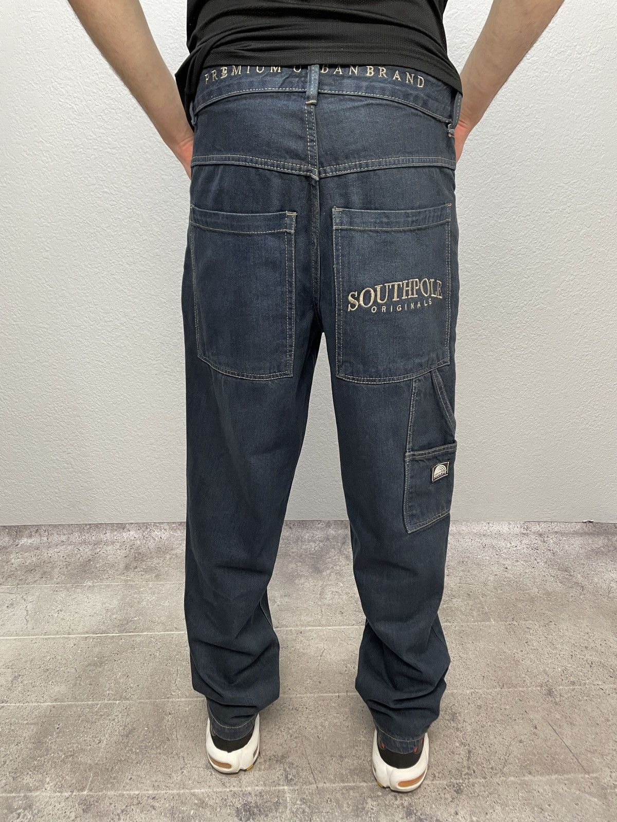 If Six Was Nine × Southpole × Vintage Vintage y2k Southpole Skate Baggy Fit Jeans Size US 31 - 3 Thumbnail