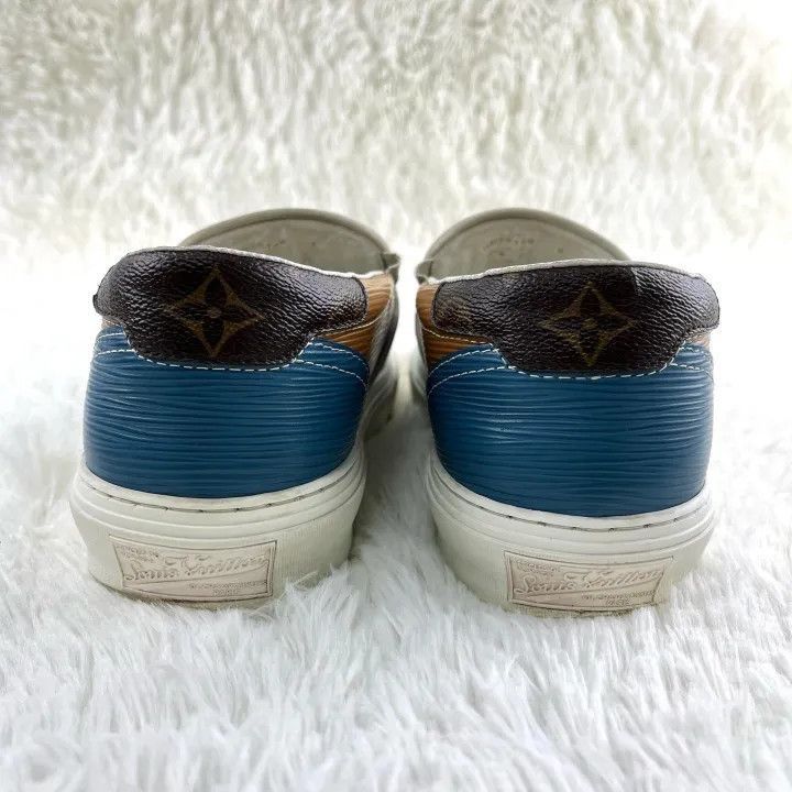 Louis Vuitton Louis Vuitton Slip-On Panelled Sneakers -2508 Size US 8 / EU 41 - 3 Thumbnail