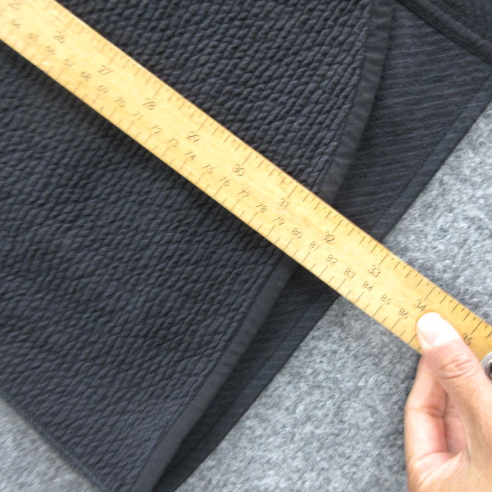 Lululemon Lululemon Jacket Womens Medium Dark Gray Longline Full Zip Waffle Knit Mock Neck Size M / US 6-8 / IT 42-44 - 3 Thumbnail