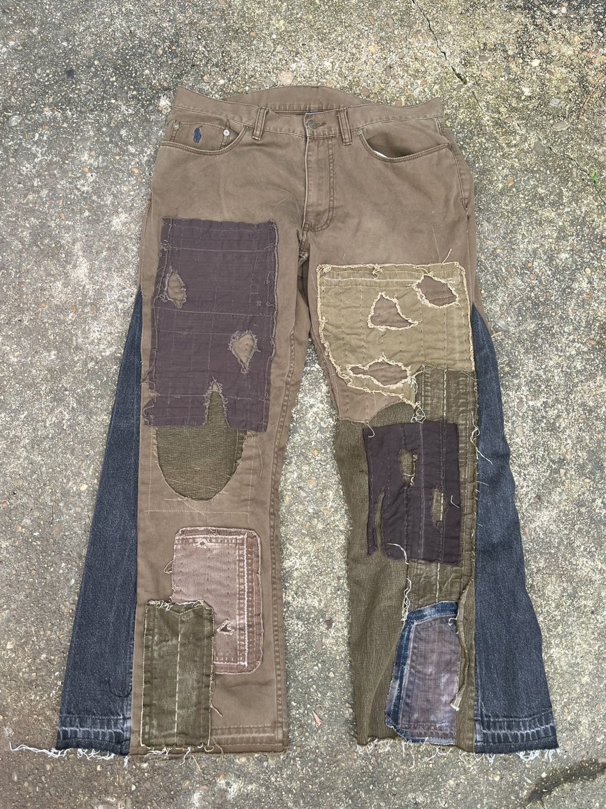 Roberto Cavalli Boro Flared Trousers Size US 35 - 1 Thumbnail