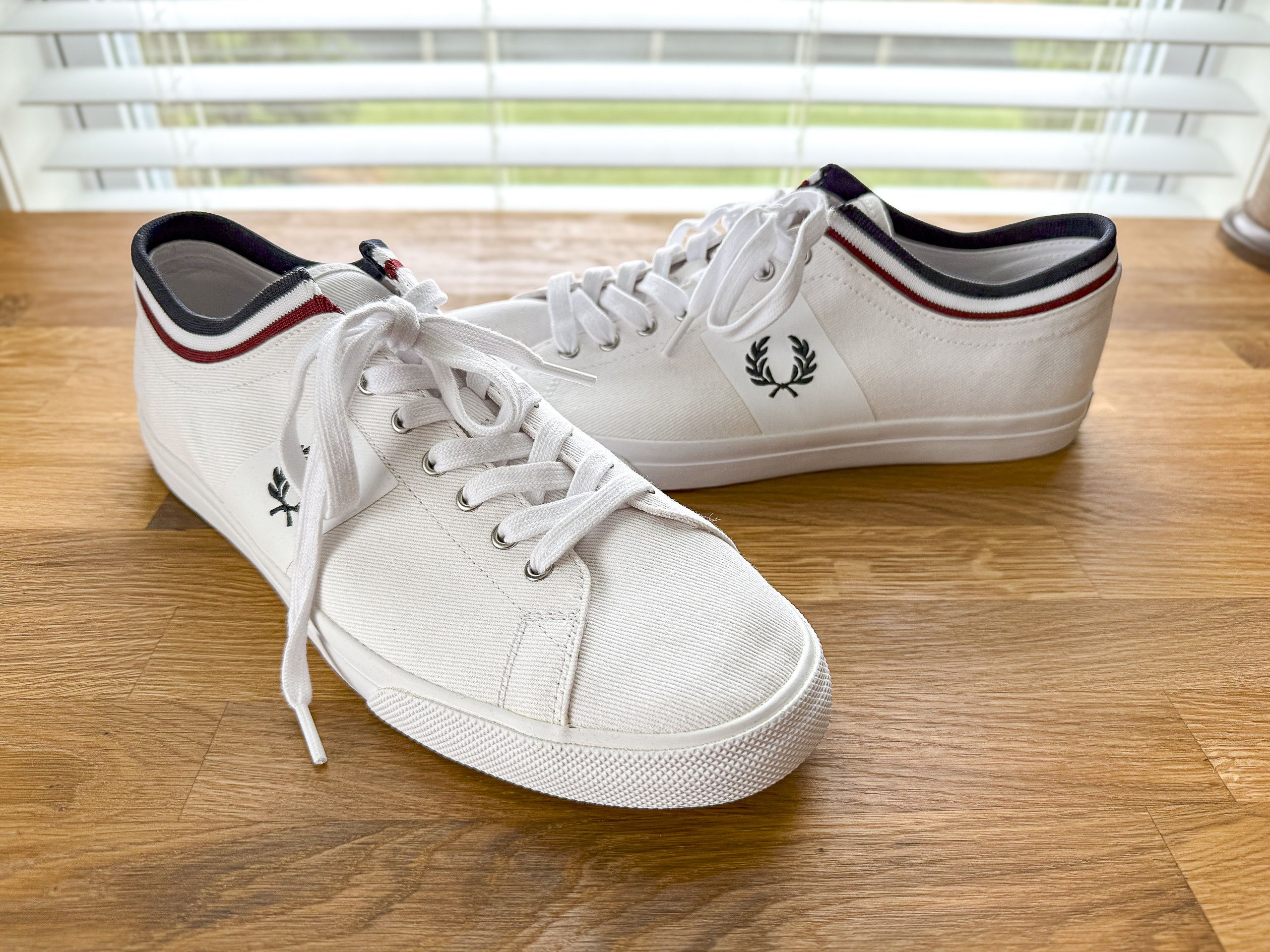 Fred perry twill shoes sales