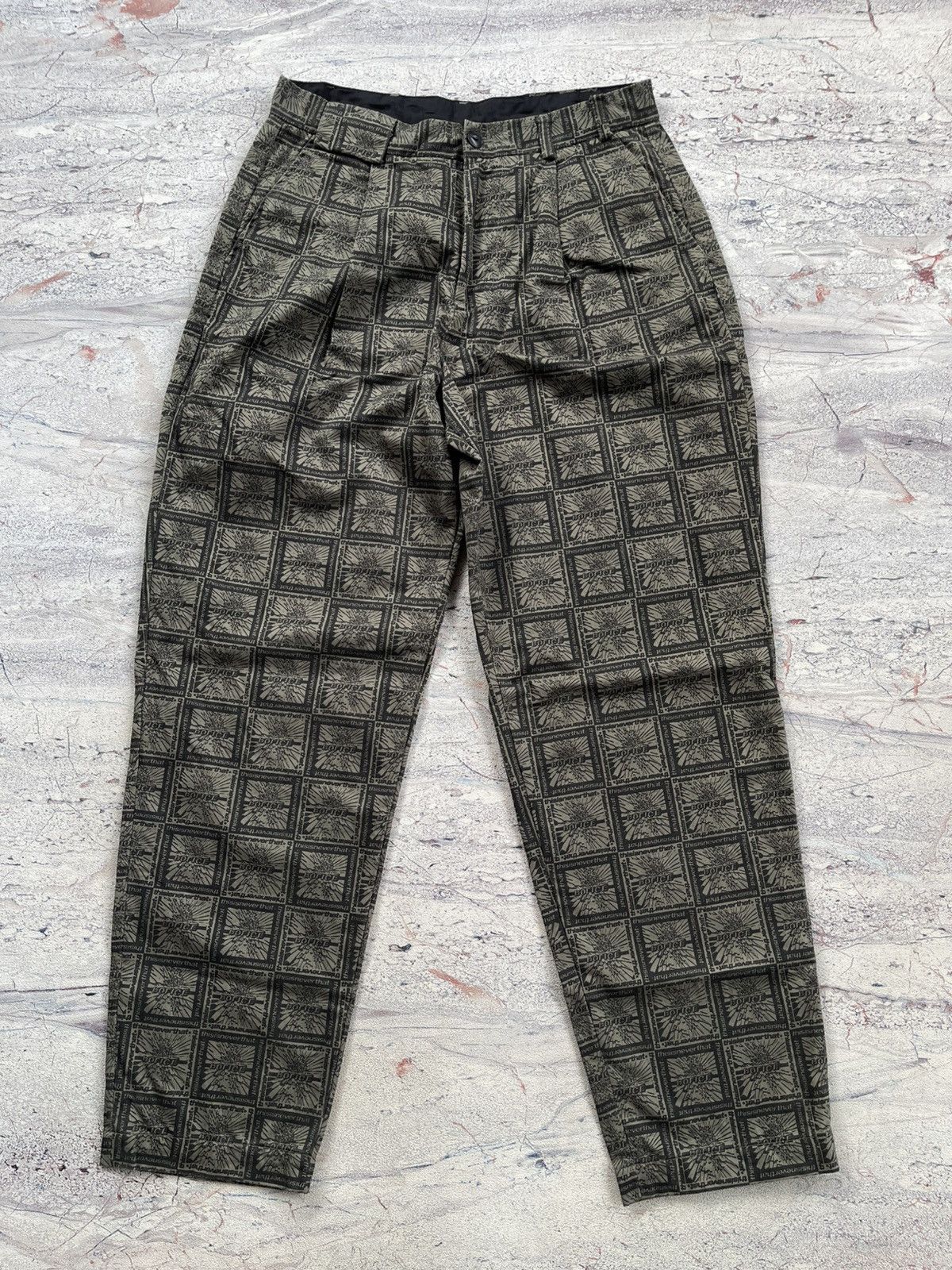 thisisneverthat Thisisneverthat all over print police pants Size US 31 - 1 Thumbnail