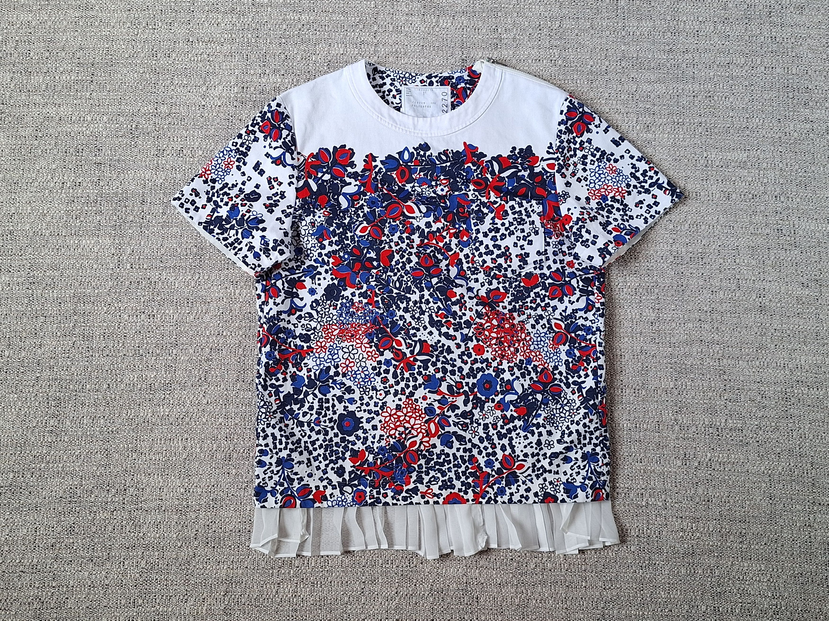 Sacai SACAI / Sleeve T-Shirt Cut And Sew Size S / US 4 / IT 40 - 1 Thumbnail