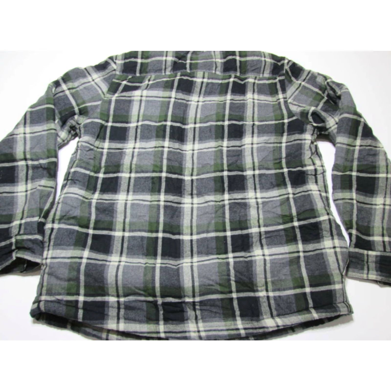 Vintage Coleman Jacket Mens S Gray Check Bomber Button Front Pockets Collared NWT Size US S / EU 44-46 / 1 - 5 Thumbnail
