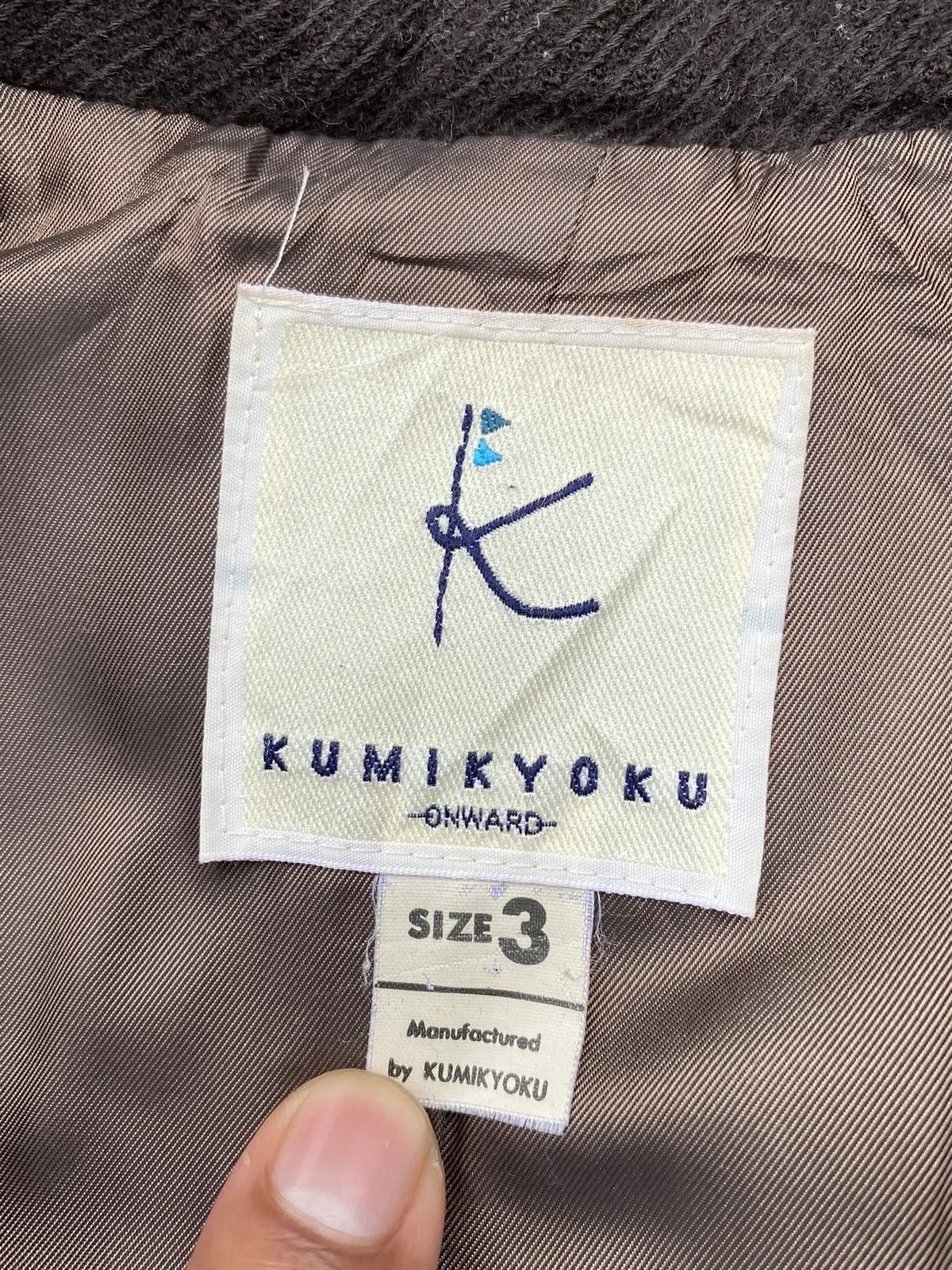 Japanese Brand Kumikyoku Jacket Fur Hood Bucket Waist Size US M / EU 48-50 / 2 - 8 Thumbnail