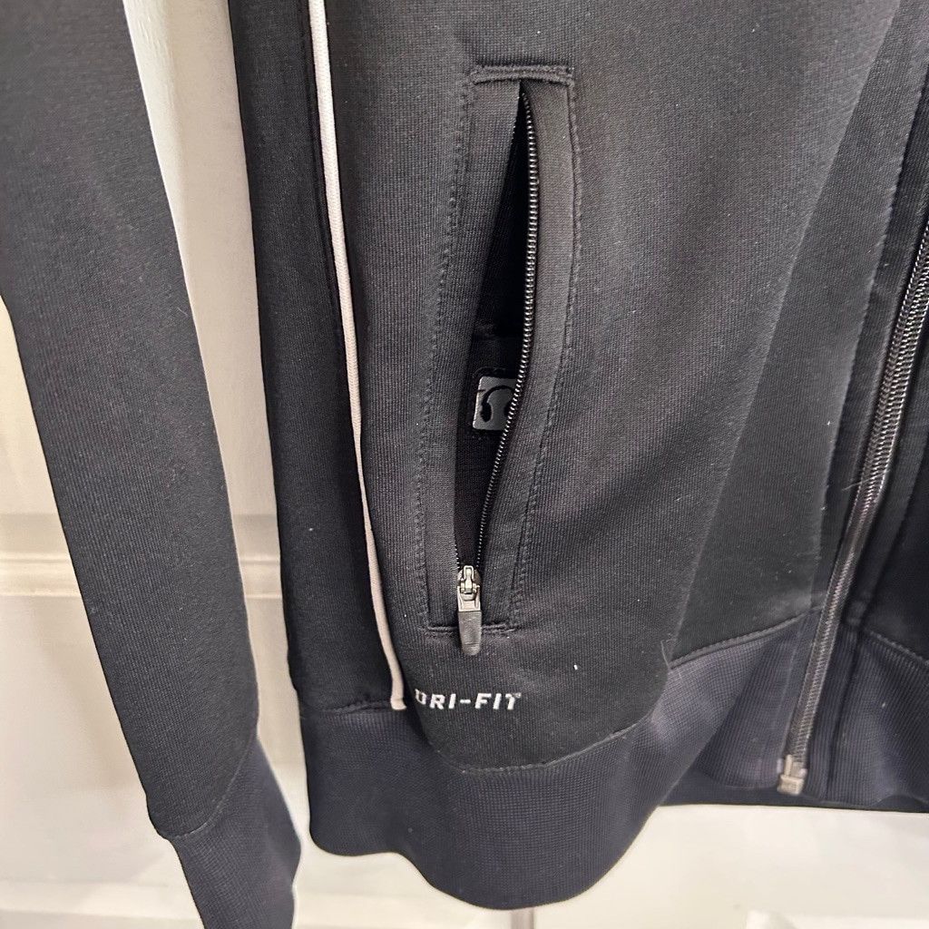 Nike Women's Nike Track Jacket, Size M, Black & White Size M / US 6-8 / IT 42-44 - 5 Thumbnail