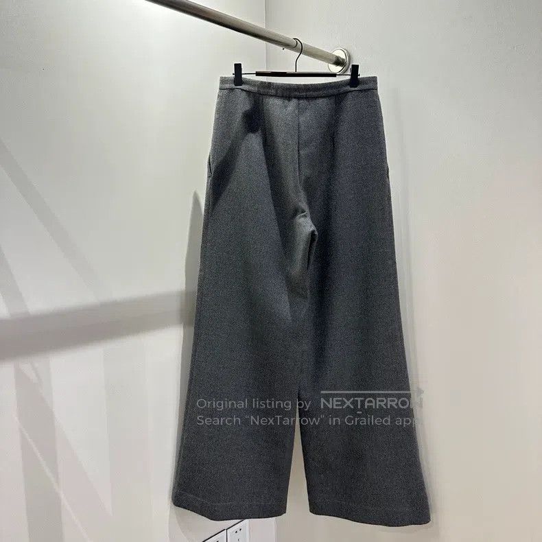 Loro Piana Loro Piana Cashmere wide-leg trousers Size 27" / US 4 / IT 40 - 2 Thumbnail