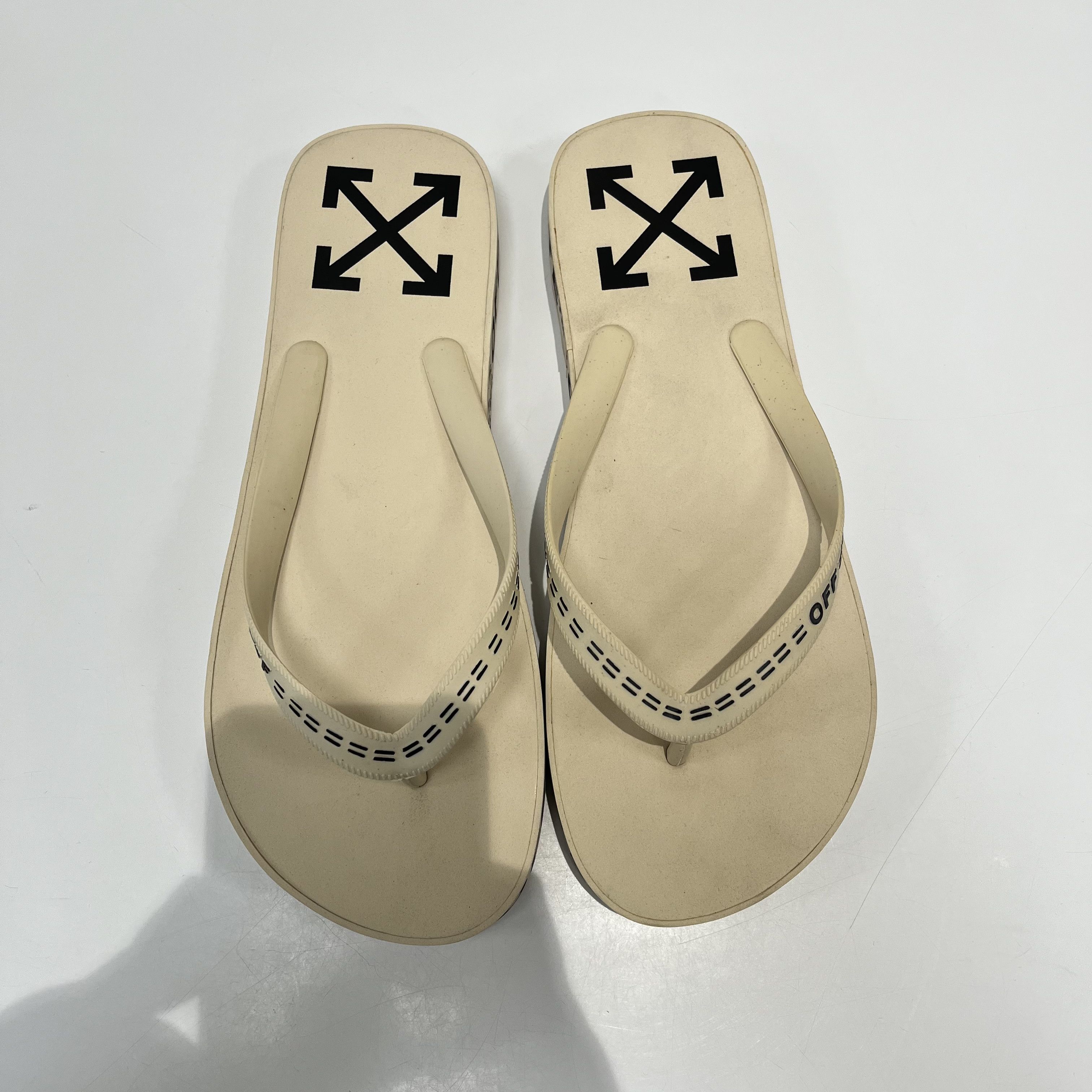 Off-White Off-White Arrows Logo Slides Size US 11 / EU 44 - 6 Thumbnail