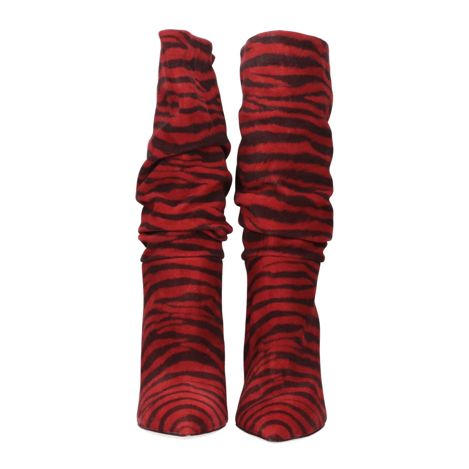 Paris Texas ob1o1e1124 Suede Ankle Boots in Red Size US 6 / IT 36 - 3 Thumbnail