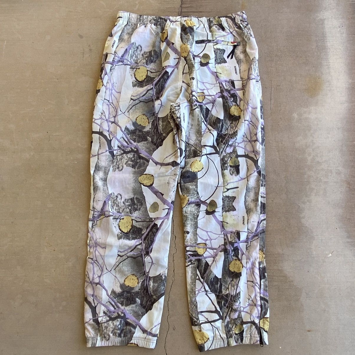Supreme Supreme Aspen Wood Warm Up Pants White 2014 X-Large Size US 36 / EU 52 - 3 Thumbnail